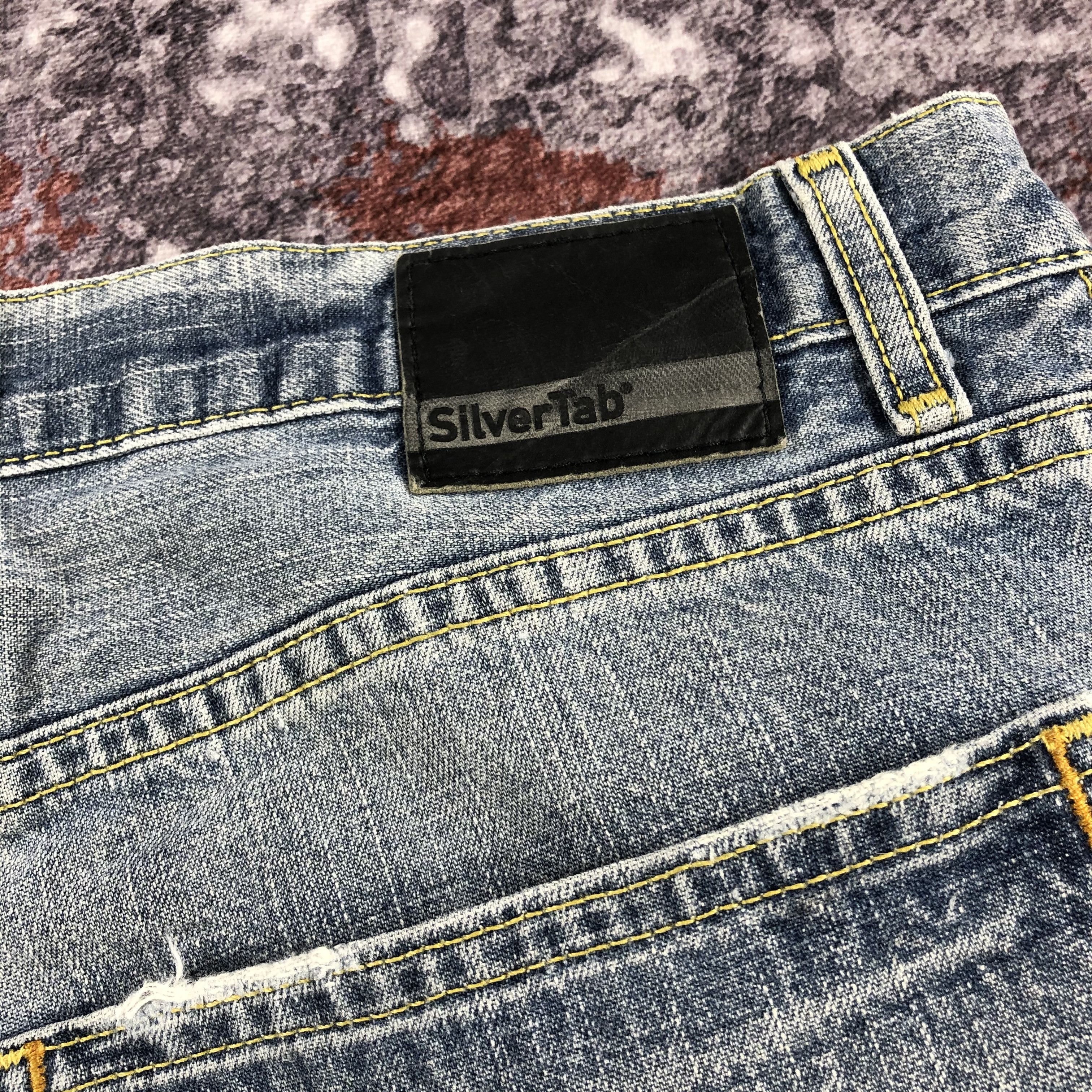 Levi's × Vintage Vintage Levis Silver Tab Baggy Jeans-JM2678 Size US 39 - 6 Thumbnail
