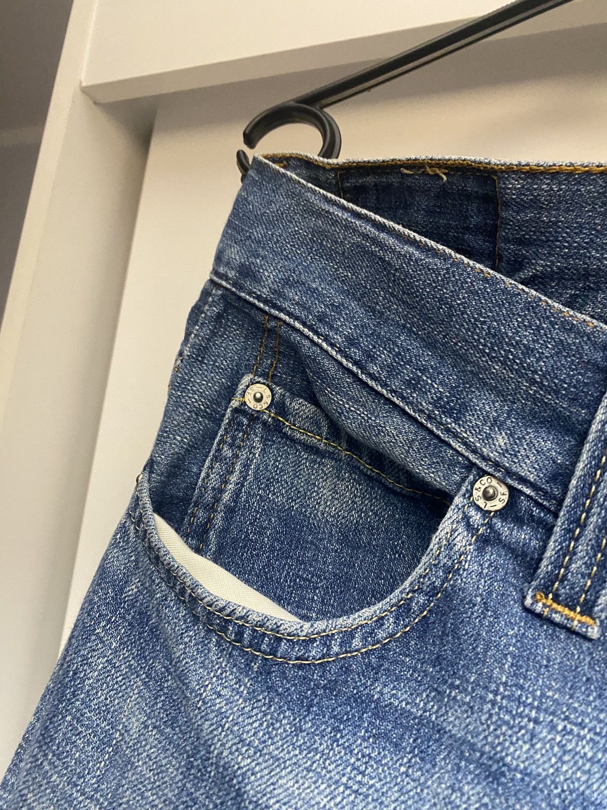 Levi's Vintage Clothing Rare vintage bootcut levis denim trousers 00s Size US 33 - 9 Thumbnail