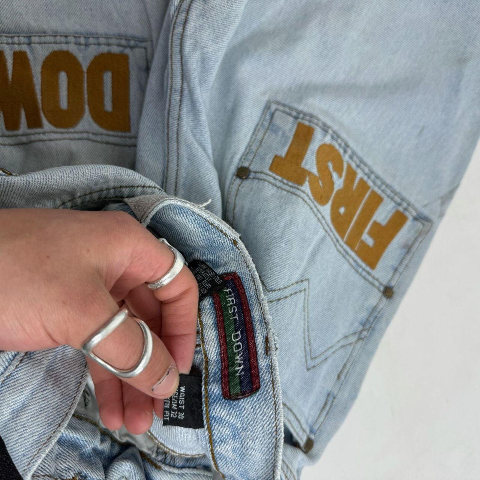 JNCO × Southpole × Vintage Vintage y2k embroidered faded archive skater baggy jeans Size US 28 / EU 44 - 6 Thumbnail