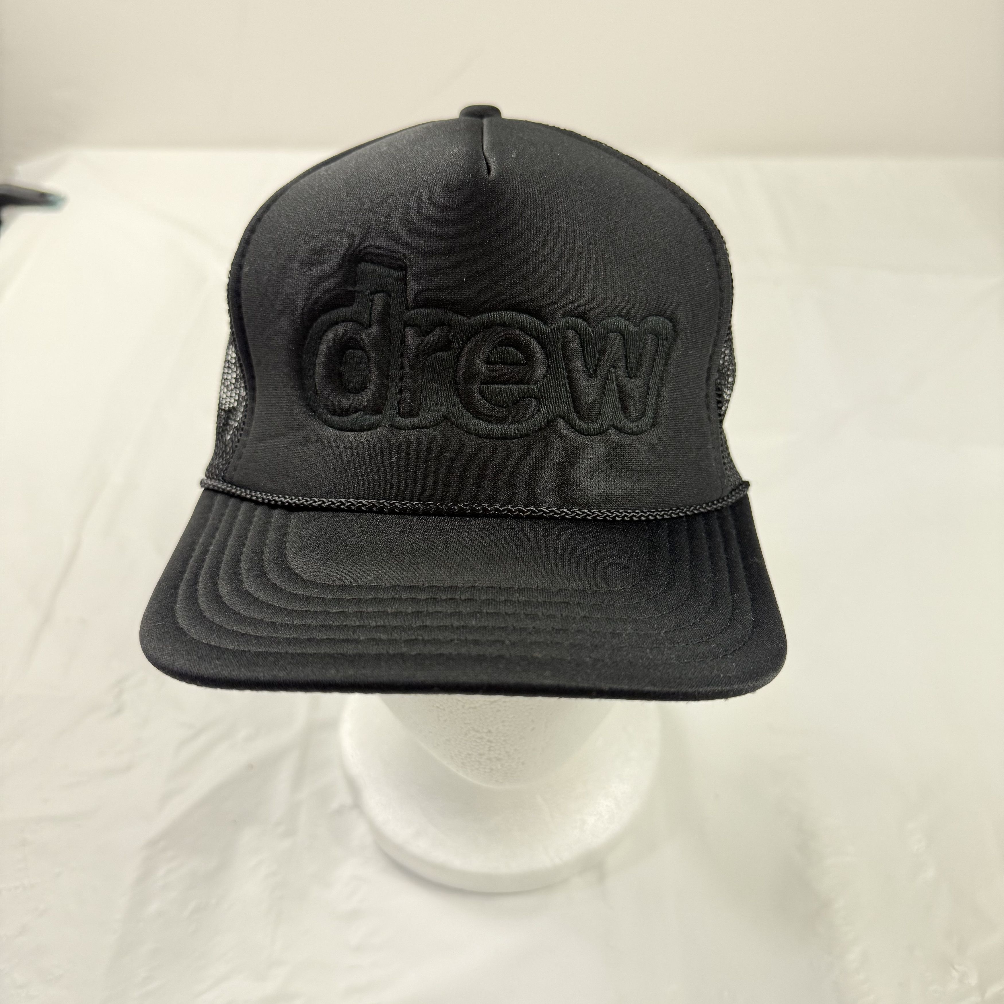 Drew House Drew House Secret Trucker Hat Tonal Embroidered Snapback Size ONE SIZE - 1 Thumbnail