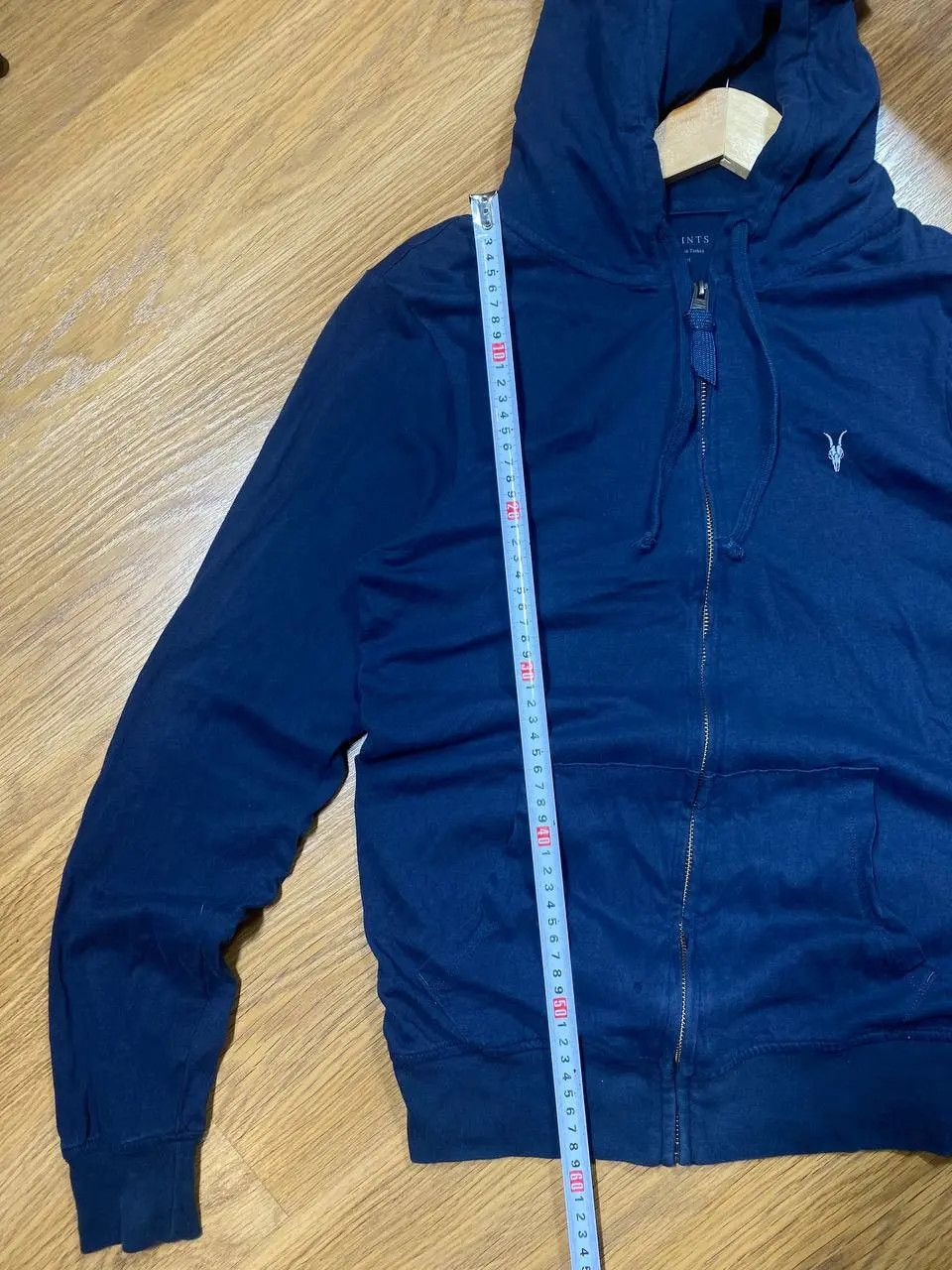 Allsaints Rare All Saints Knitted Metz Hoodie Mesh Hoody Zip Jacket Size US XS / EU 42 / 0 - 11 Thumbnail