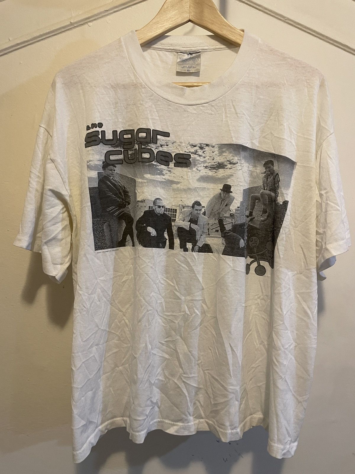 Vintage 80s Sugarcubes “Here Today” tour tee Sz XL
