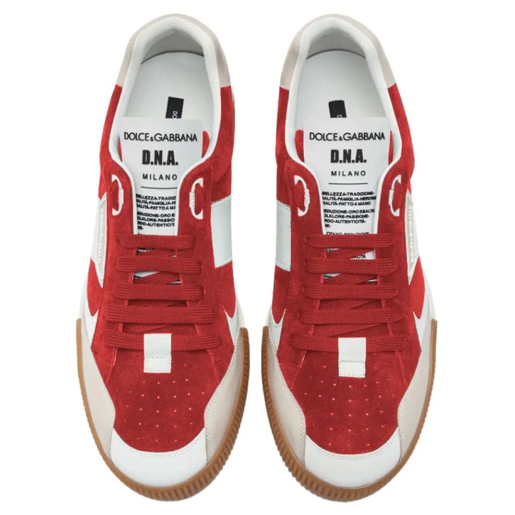 Dolce & Gabbana o1y0125 Logo Low-Top Sneakers in Multicolor Size US 6.5 / EU 39-40 - 3 Thumbnail