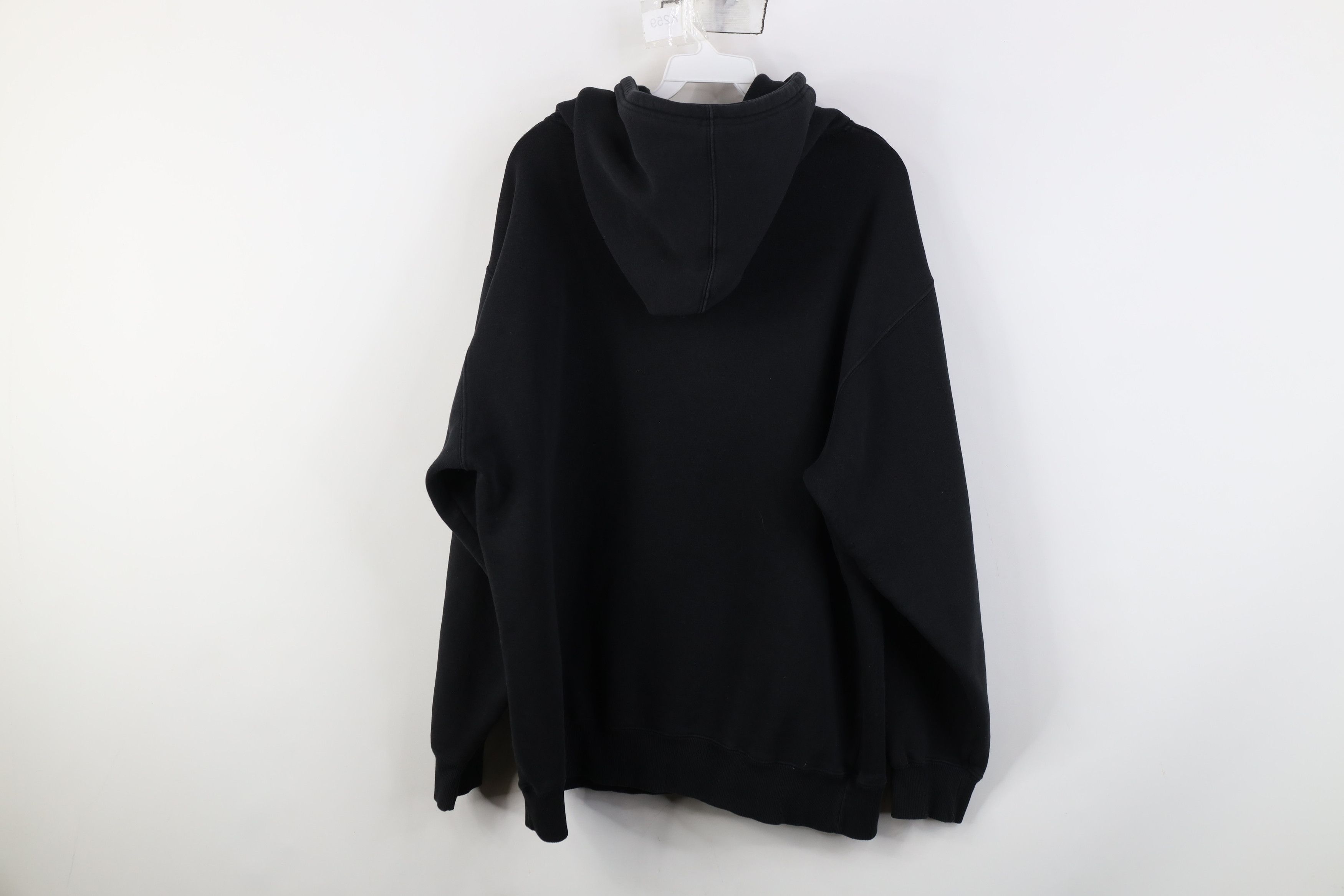 Vintage Vintage Y2K Streetwear Heavyweight Hoodie Sweatshirt Black Size US L / EU 52-54 / 3 - 11 Thumbnail