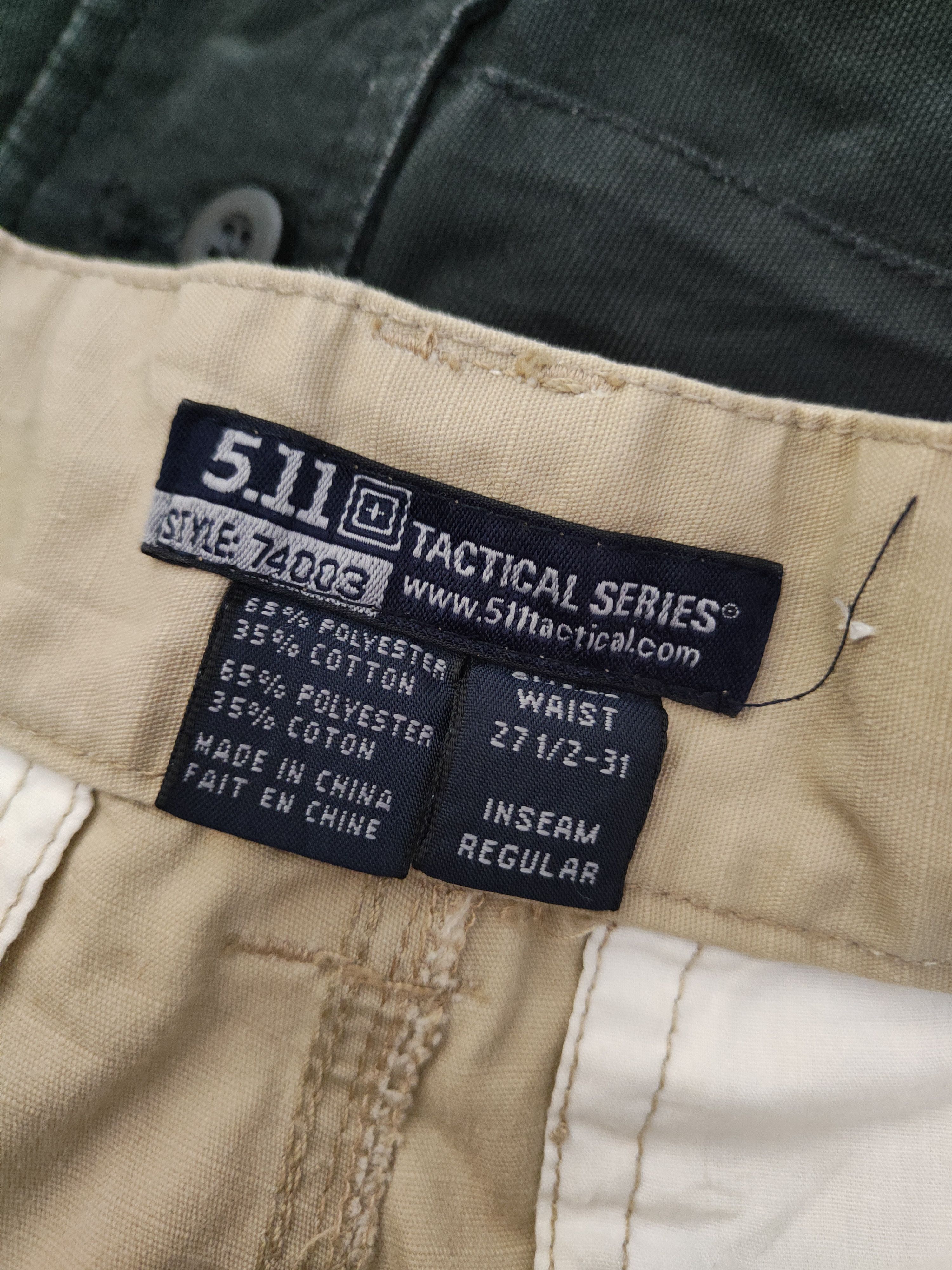 5.11 DL 511 Tactical Beige Multipocket Tactical Cargo Pants #966 Size US 28 / EU 44 - 15 Thumbnail
