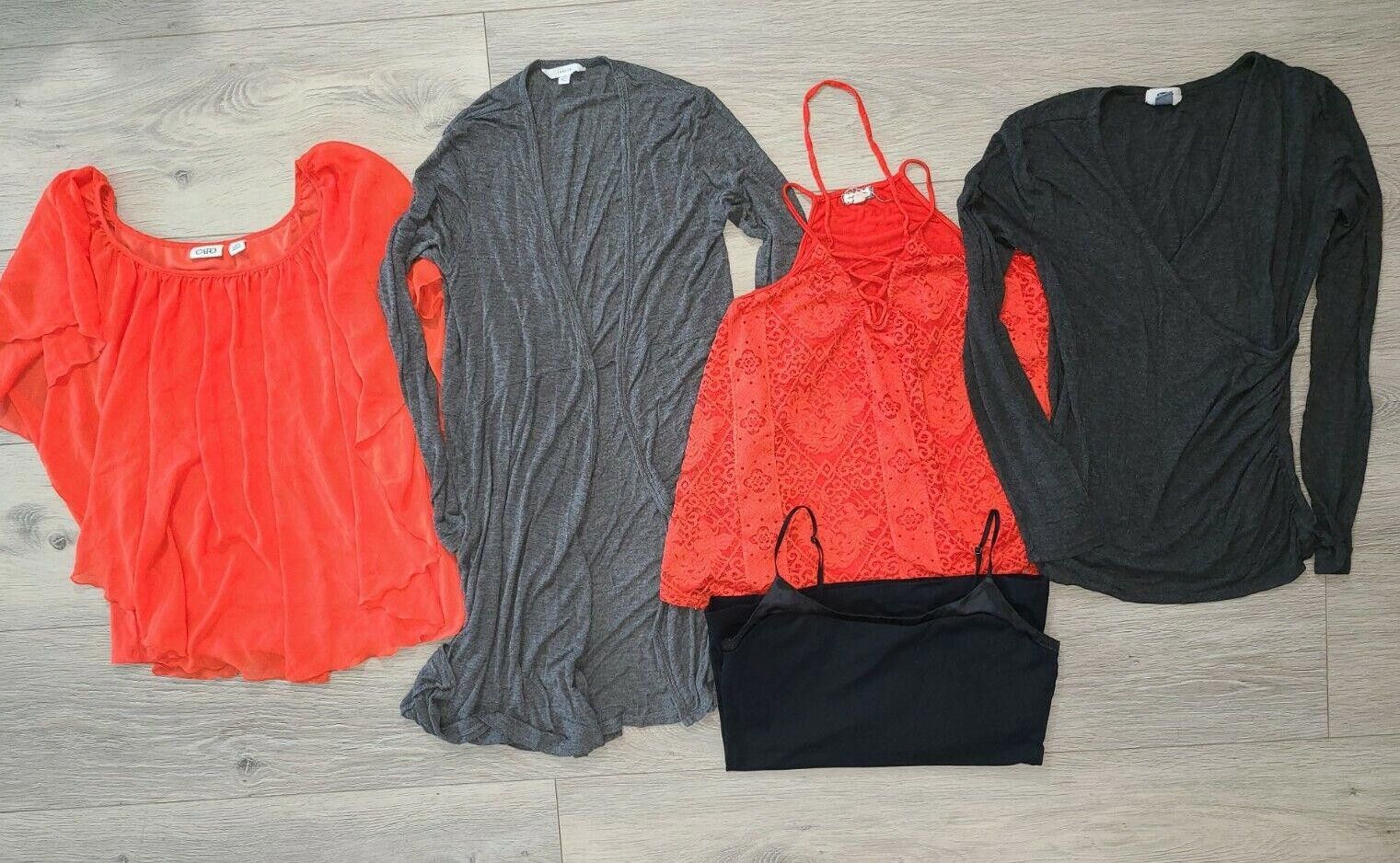 Banana Republic Womens Medium Tops Lot Tank And Long Sleeve Duster Sweater Size ONE SIZE - 1 Thumbnail