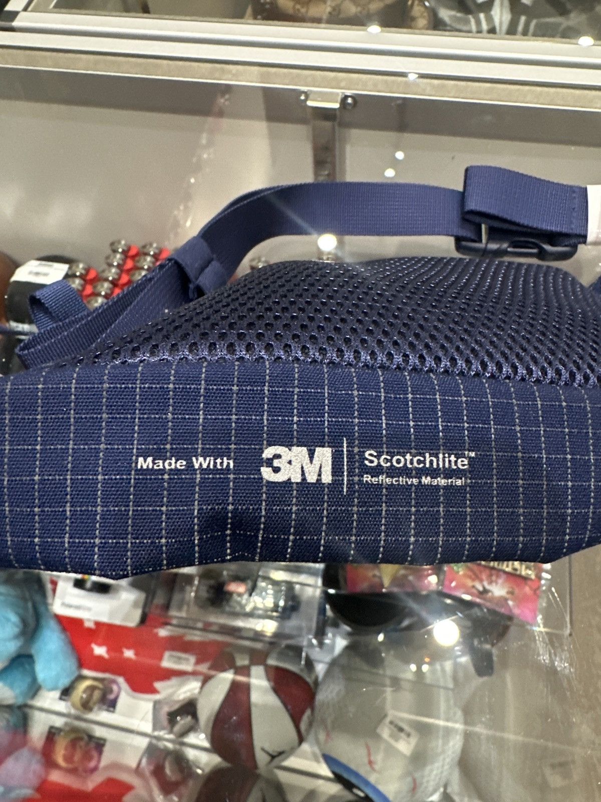 Supreme Supreme Grid Waist-bag Navy Size ONE SIZE - 8 Thumbnail