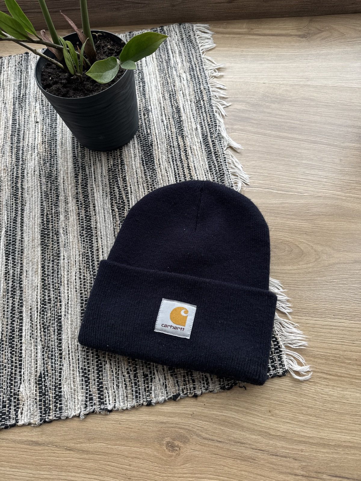 Carhartt Vintage Carhartt Acrylic watch beanie hat Size ONE SIZE - 2 Thumbnail