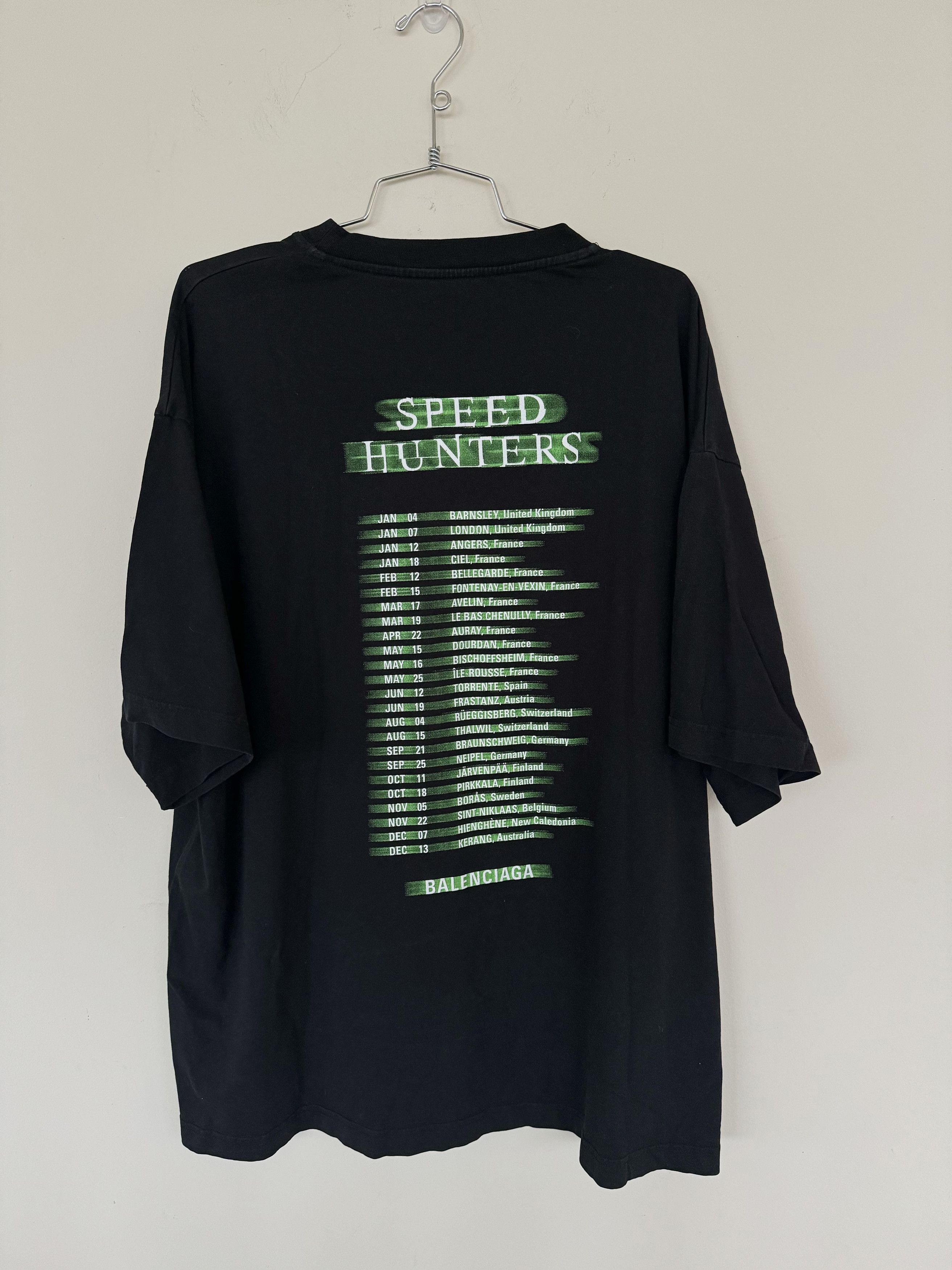Balenciaga Balenciaga FW18 Speed Hunters T-Shirt Size US L / EU 52-54 / 3 - 5 Thumbnail
