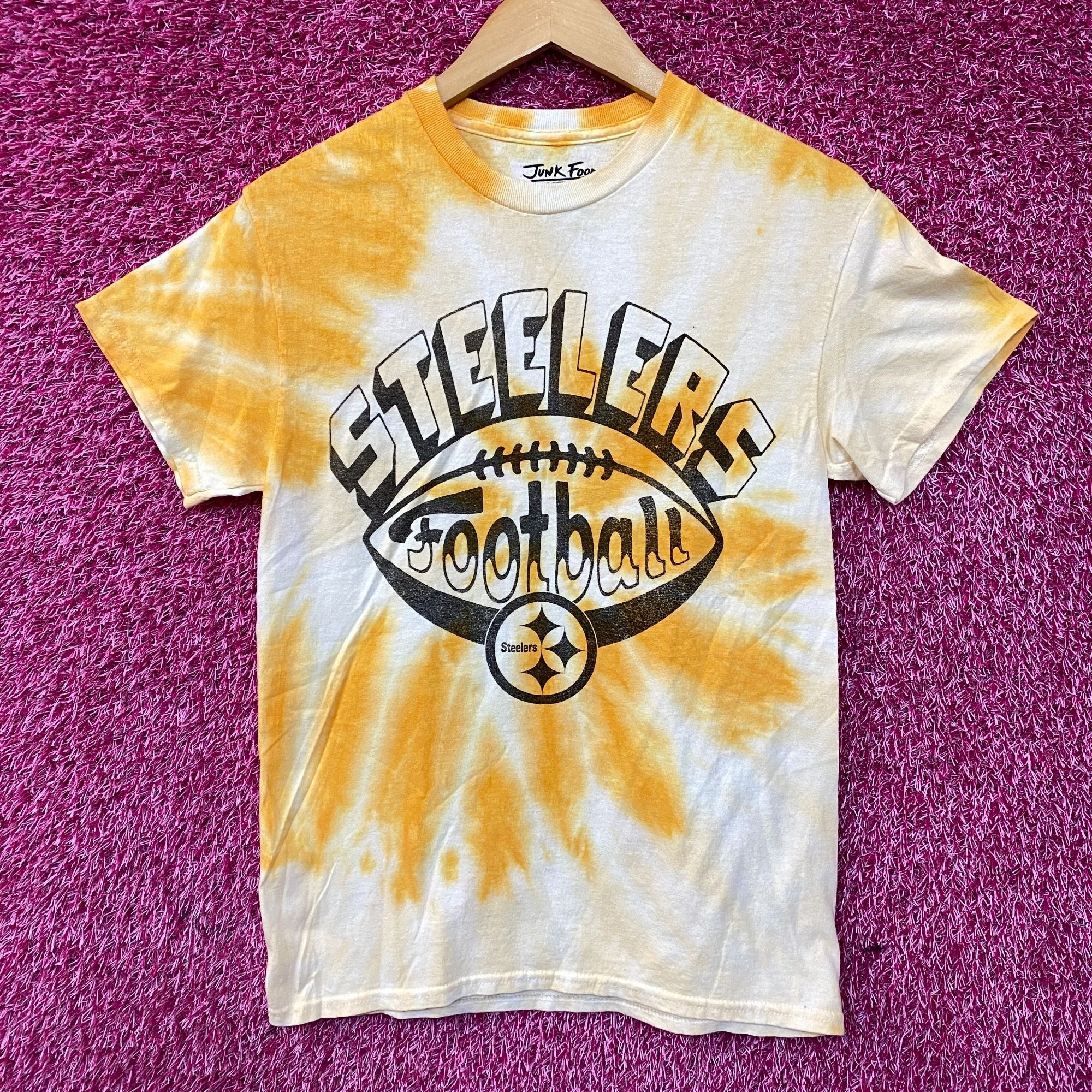 Junk Food Junk Food Pittsburgh Steelers Football Tie Dye T-Shirt XS Size US XS / EU 42 / 0 - 1 Thumbnail