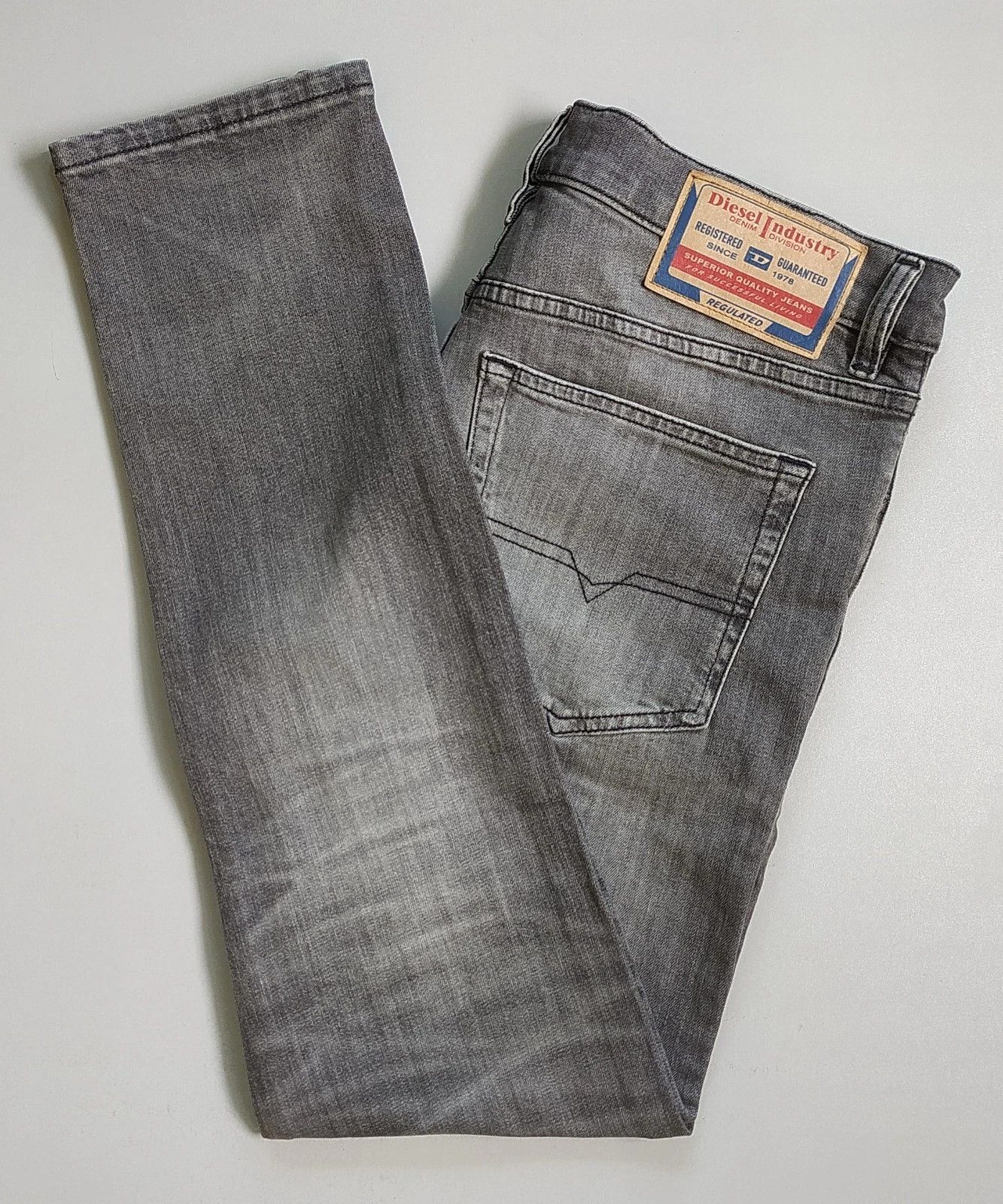 Diesel Diesel D-LUSTER L.30 MENS JEANS T/9624 Size US 32 / EU 48 - 11 Thumbnail