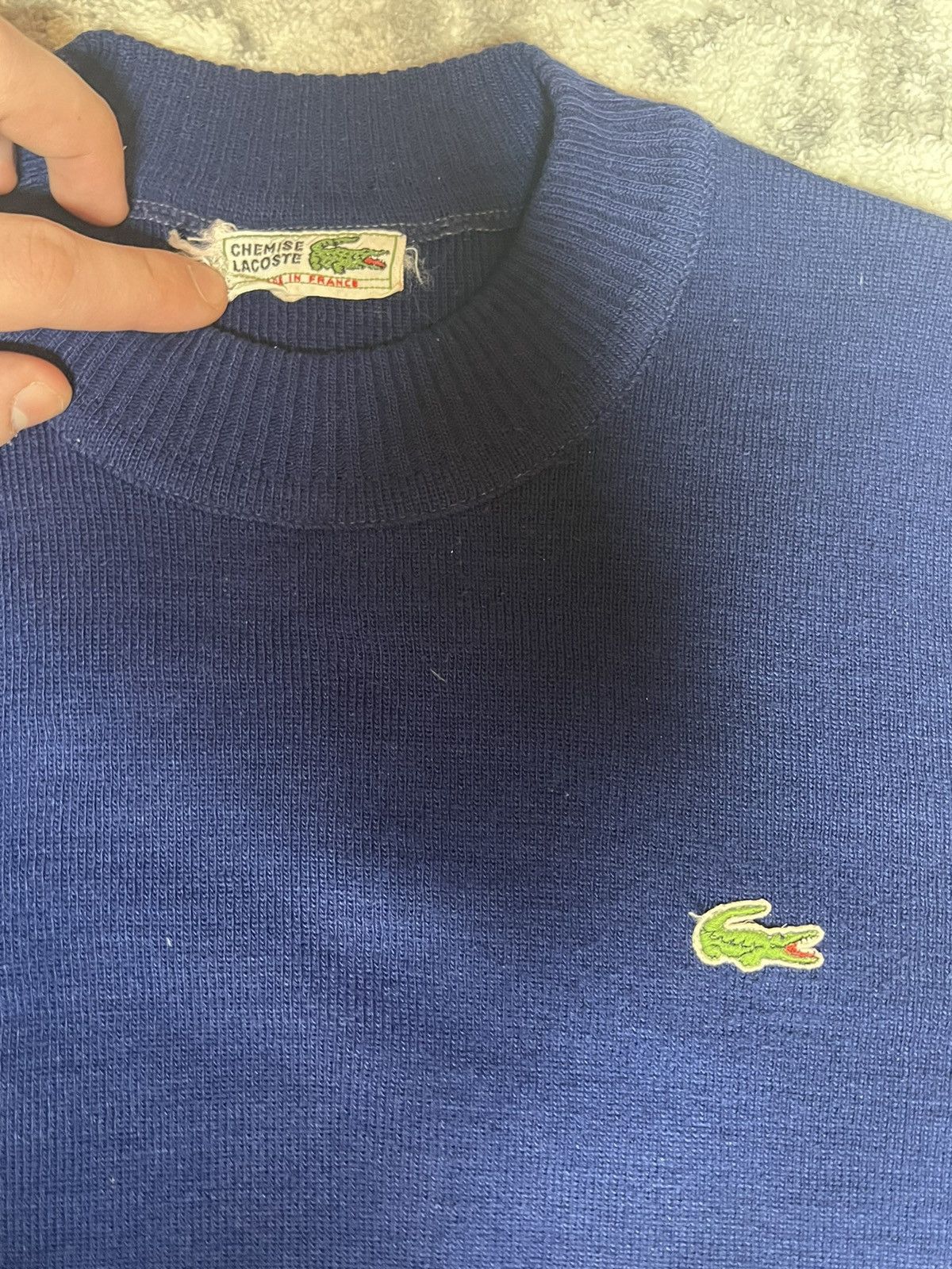 Lacoste × Vintage Sweaters Lacoste Vintage Size US S / EU 44-46 / 1 - 2 Thumbnail