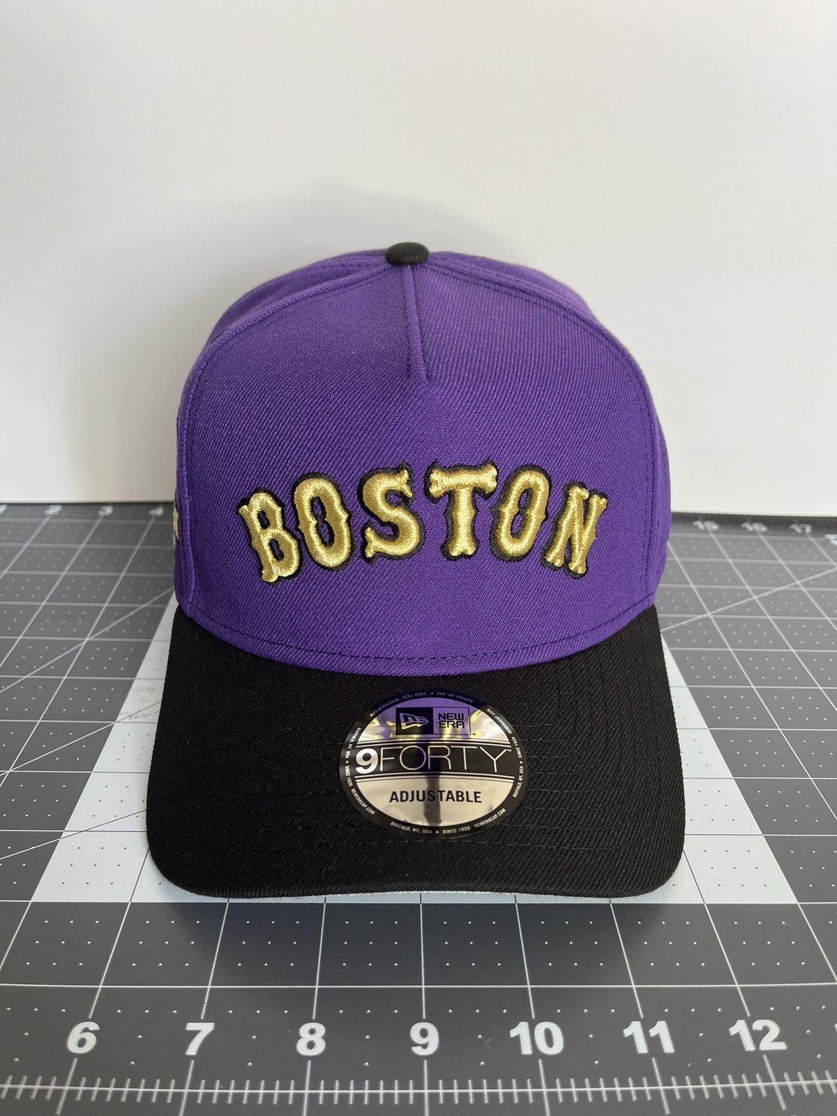 New Era Boston Red Sox MLB Crowned 9forty A-Frame Snapback Size ONE SIZE - 2 Thumbnail