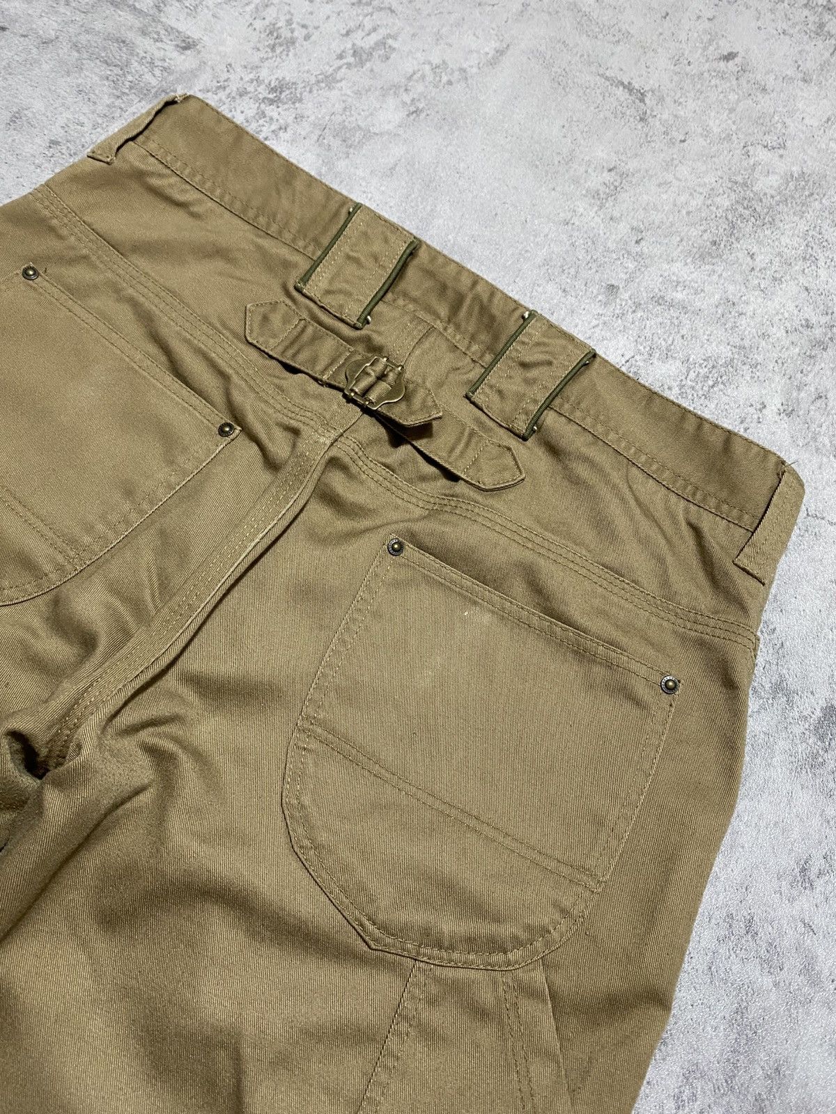Other OIL CAKE MANUFACTURE BACK CINCH WORKWEAR PANTS Size US 34 / EU 50 - 3 Thumbnail