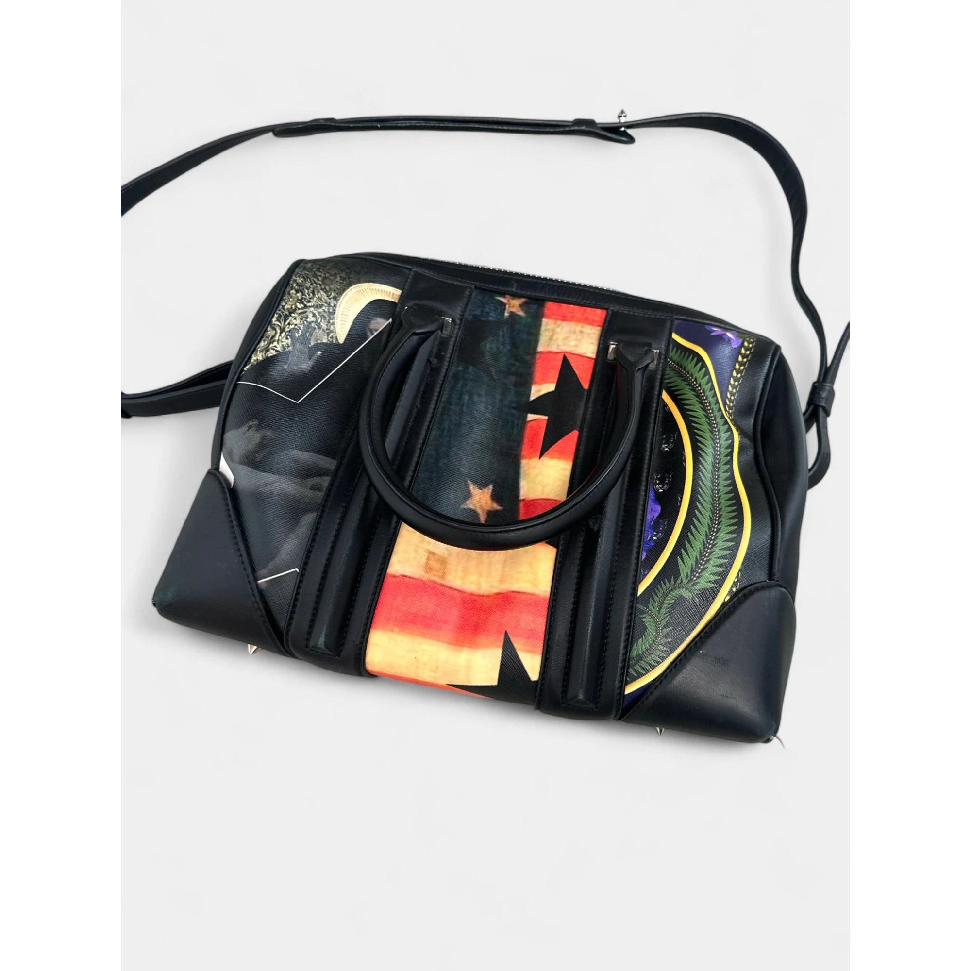 Givenchy Givenchy 2013 Lucrecia Leather Bag By Riccardo Tisci Black Size ONE SIZE - 4 Thumbnail