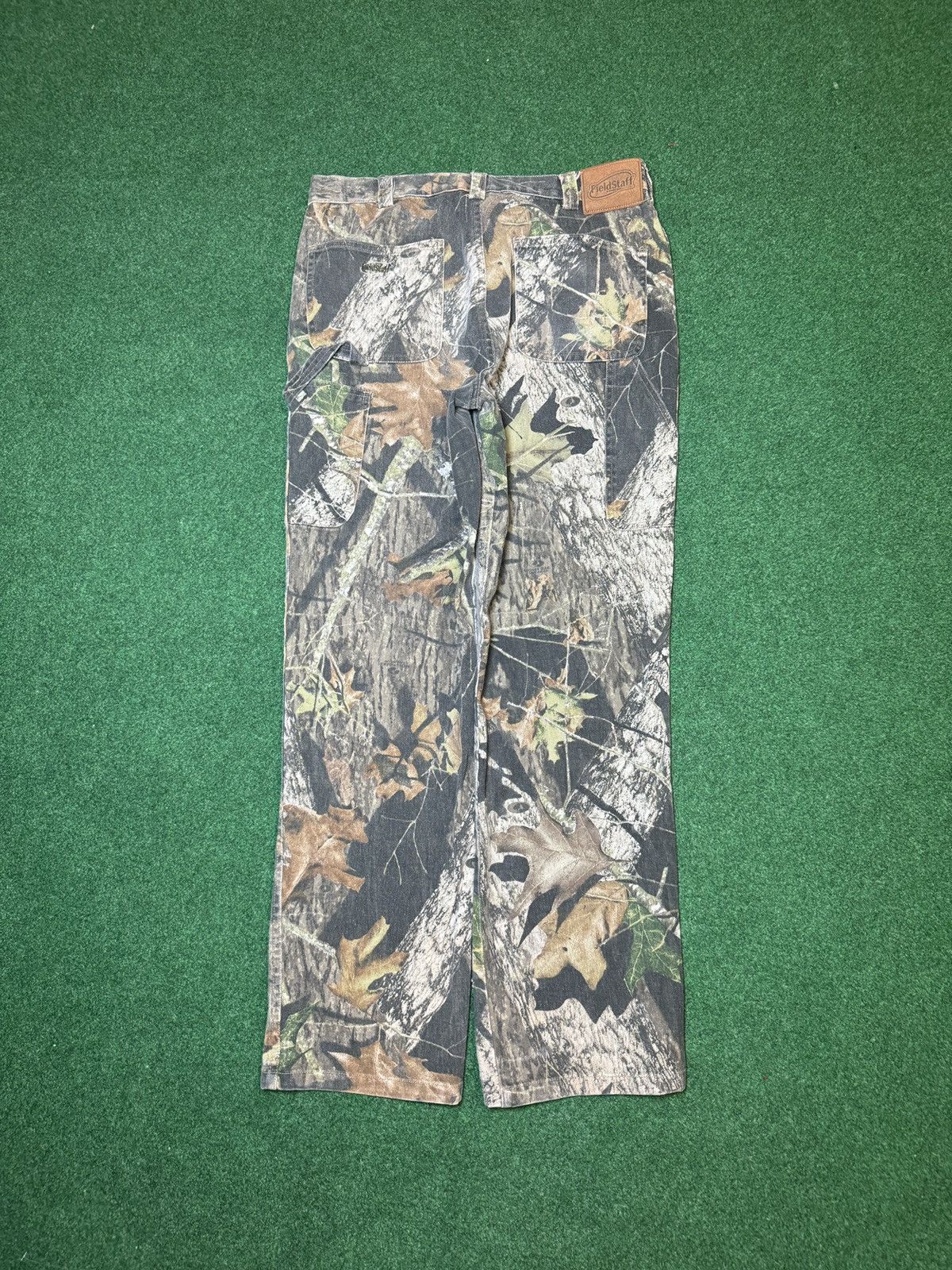 Realtree Y2K Realtree Camo Carpenter Baggy Hip Hop Wide Leg Pants Size US 34 / EU 50 - 1 Thumbnail