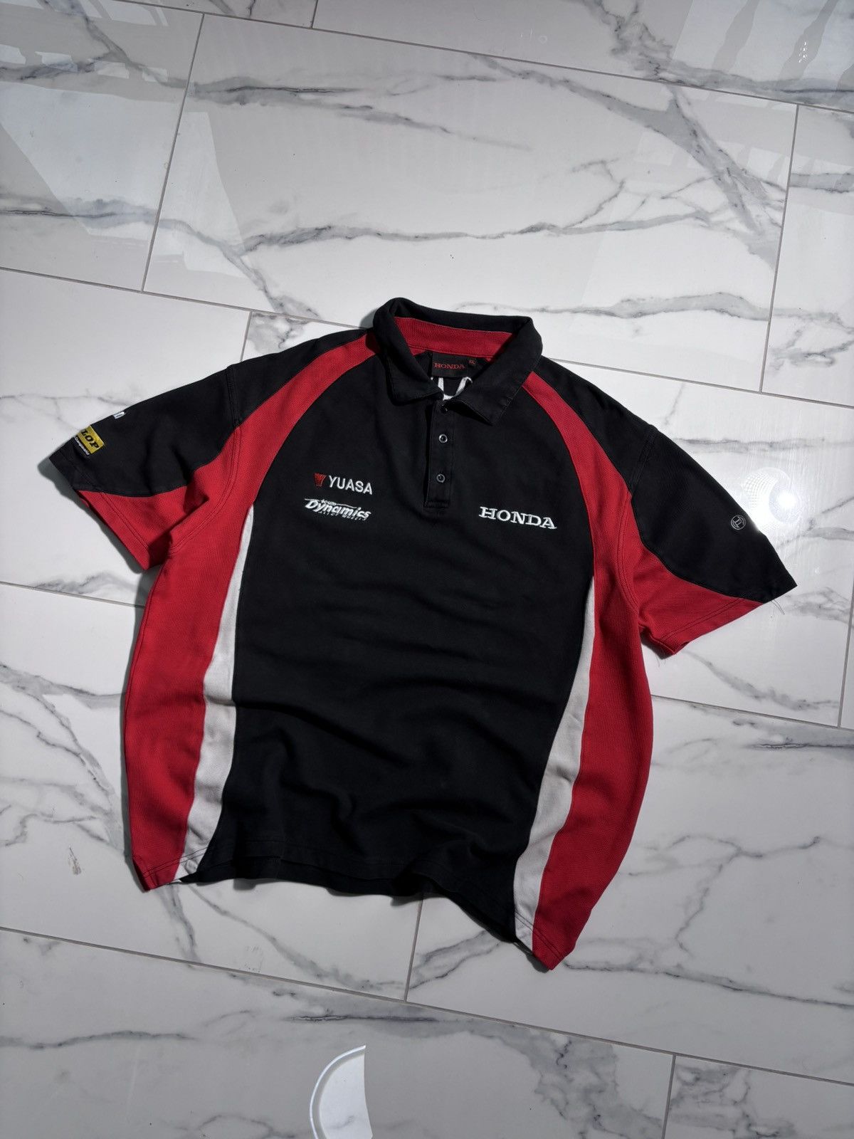 Honda Vintage Racing Honda Polo Rugby Tshirt Japanese Style 00’s Size US XXL / EU 58 / 5 - 5 Thumbnail