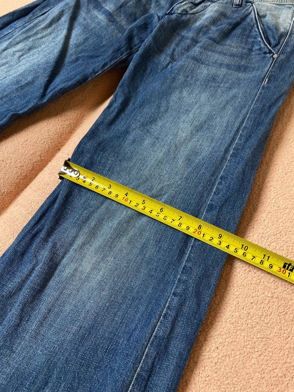 Miss Sixty × Vintage Vintage Y2K Miss Sixty Flared Denim Jeans Streetwear 90s Size 25" / US 0 / IT 36 - 20 Thumbnail