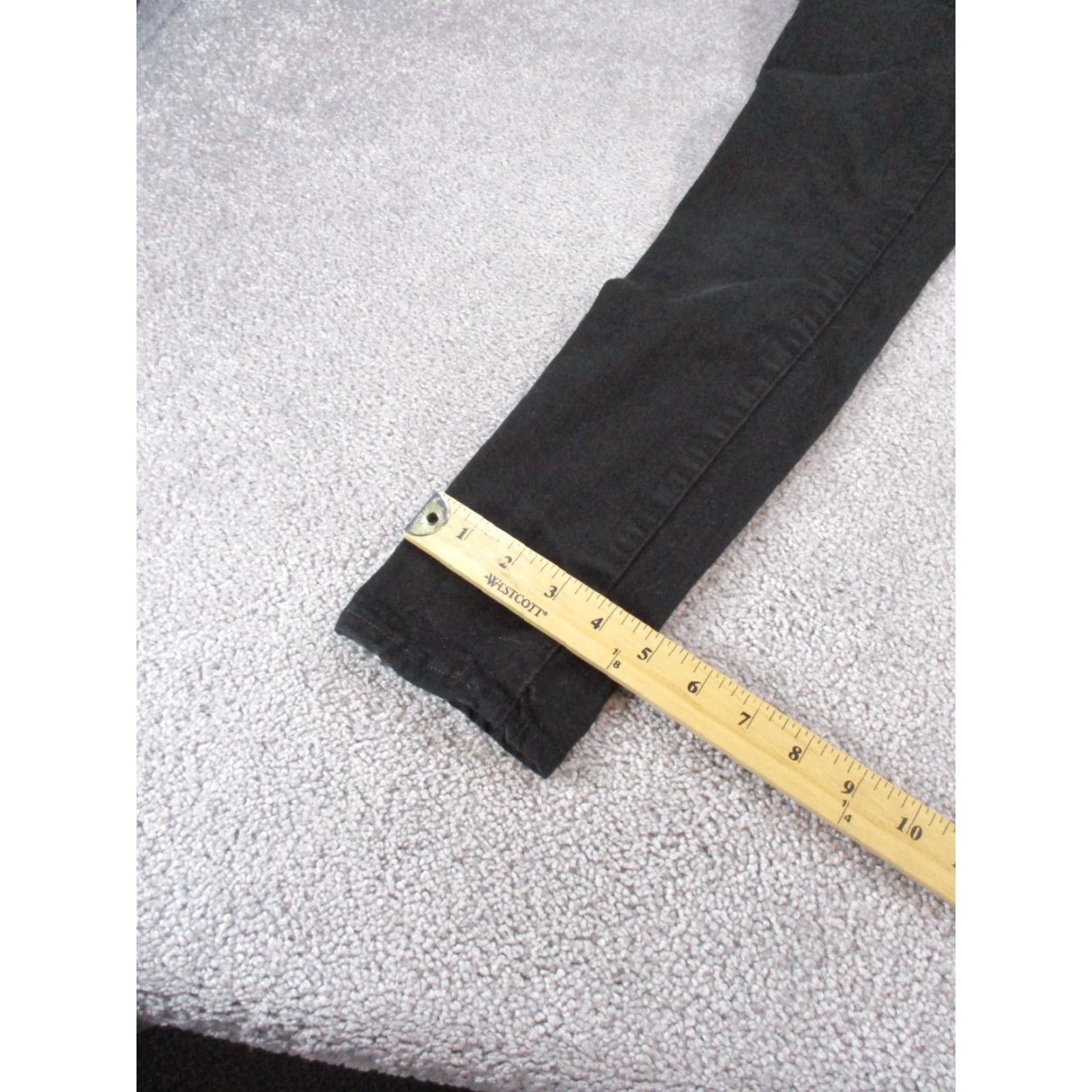 Madewell Madewell Jeans Women 27 Skinny Mid Rise Black Denim Regular Size 27 Womens Slim Fit 9" Rise Size 27" / US 4 / IT 40 - 4 Thumbnail