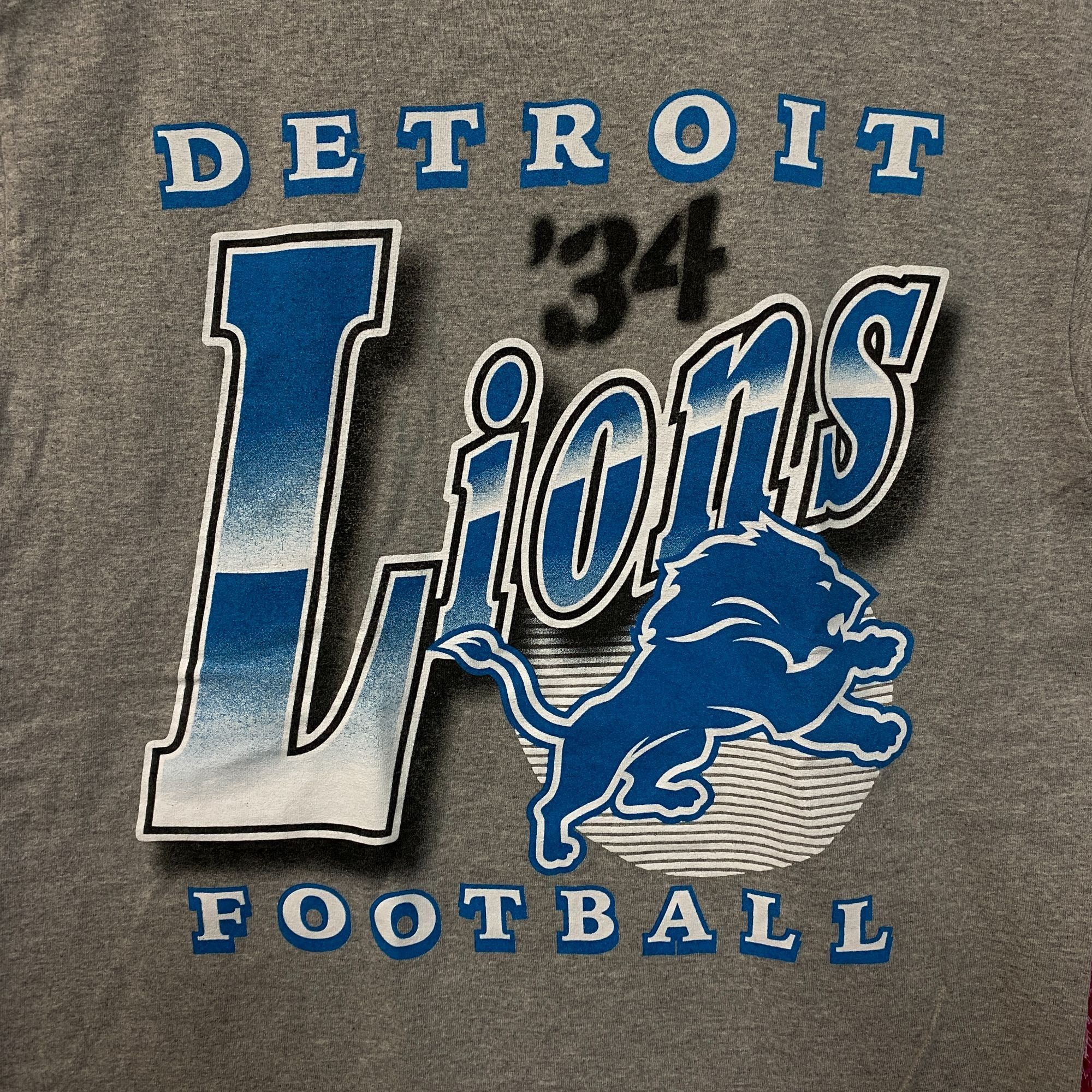 Junk Food Junk Food Clothing NFL Detroit Lions Bootleg Flea Market Tee Size US S / EU 44-46 / 1 - 2 Thumbnail