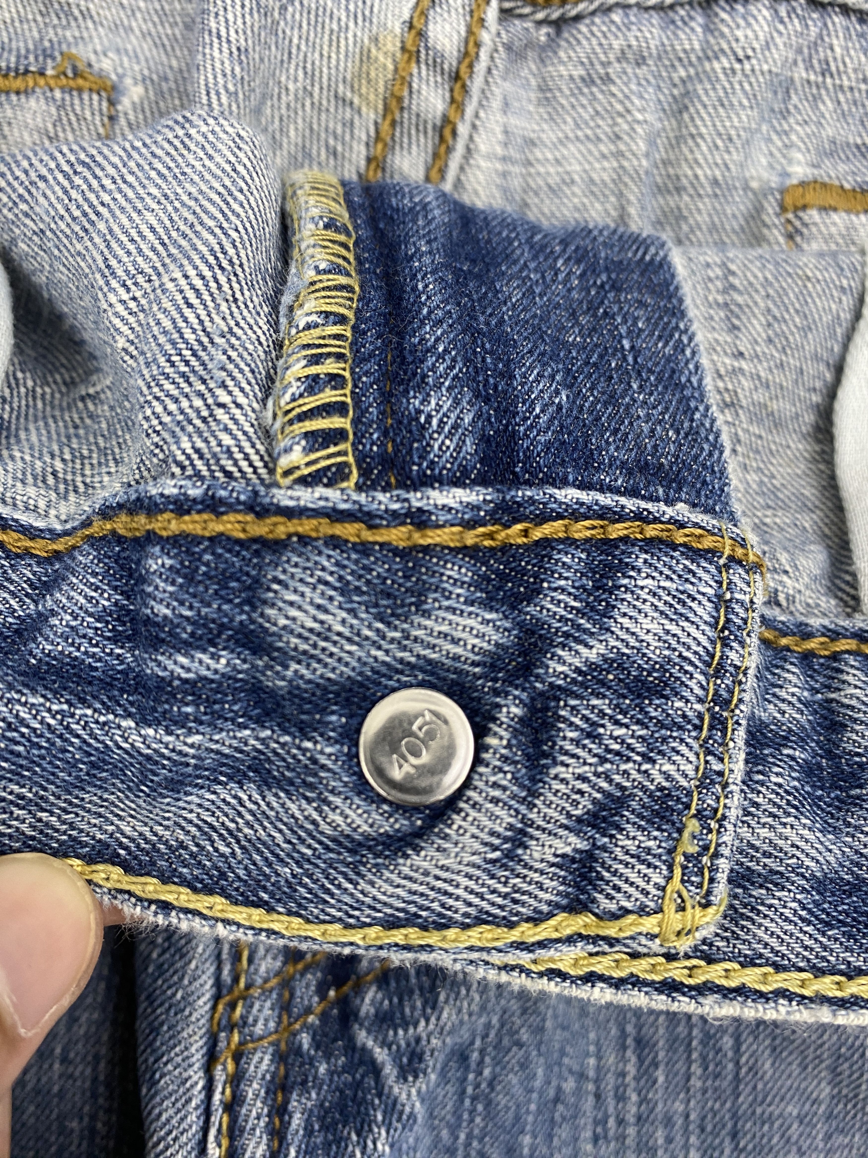 Levi's × Vintage Faded Blue Vintage Levis 569 Jeans Size US 28 / EU 44 - 17 Thumbnail