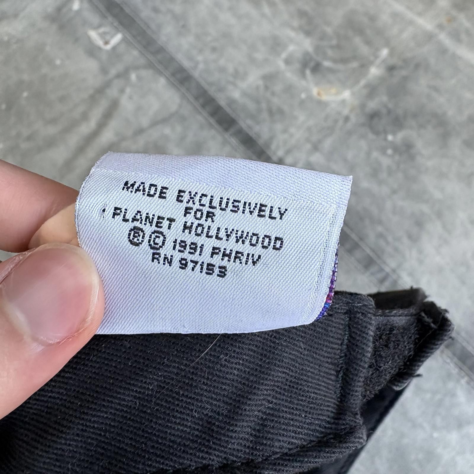 Planet Hollywood Vintage 90s Planet Hollywood Orlando Black Embroidered Hat Size ONE SIZE - 6 Thumbnail