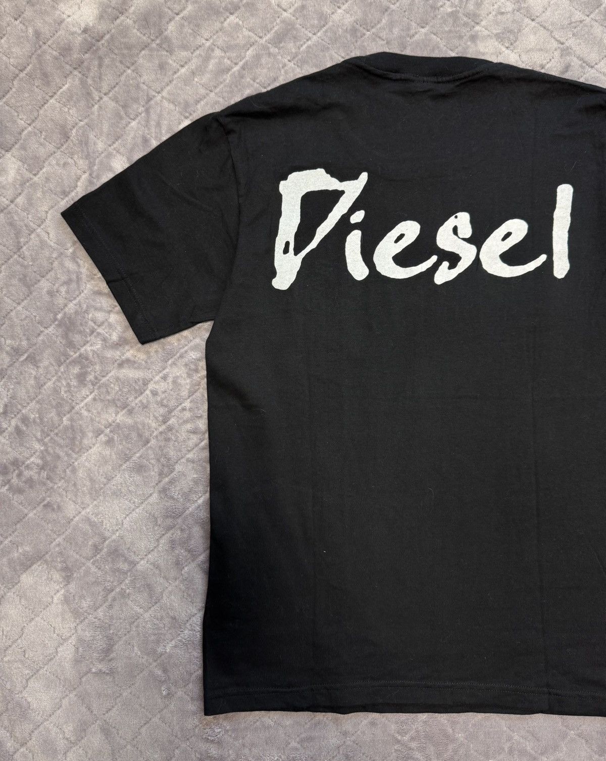 Diesel × Vintage Vintage Diesel Big Logo Tee Shirt Size US L / EU 52-54 / 3 - 5 Thumbnail
