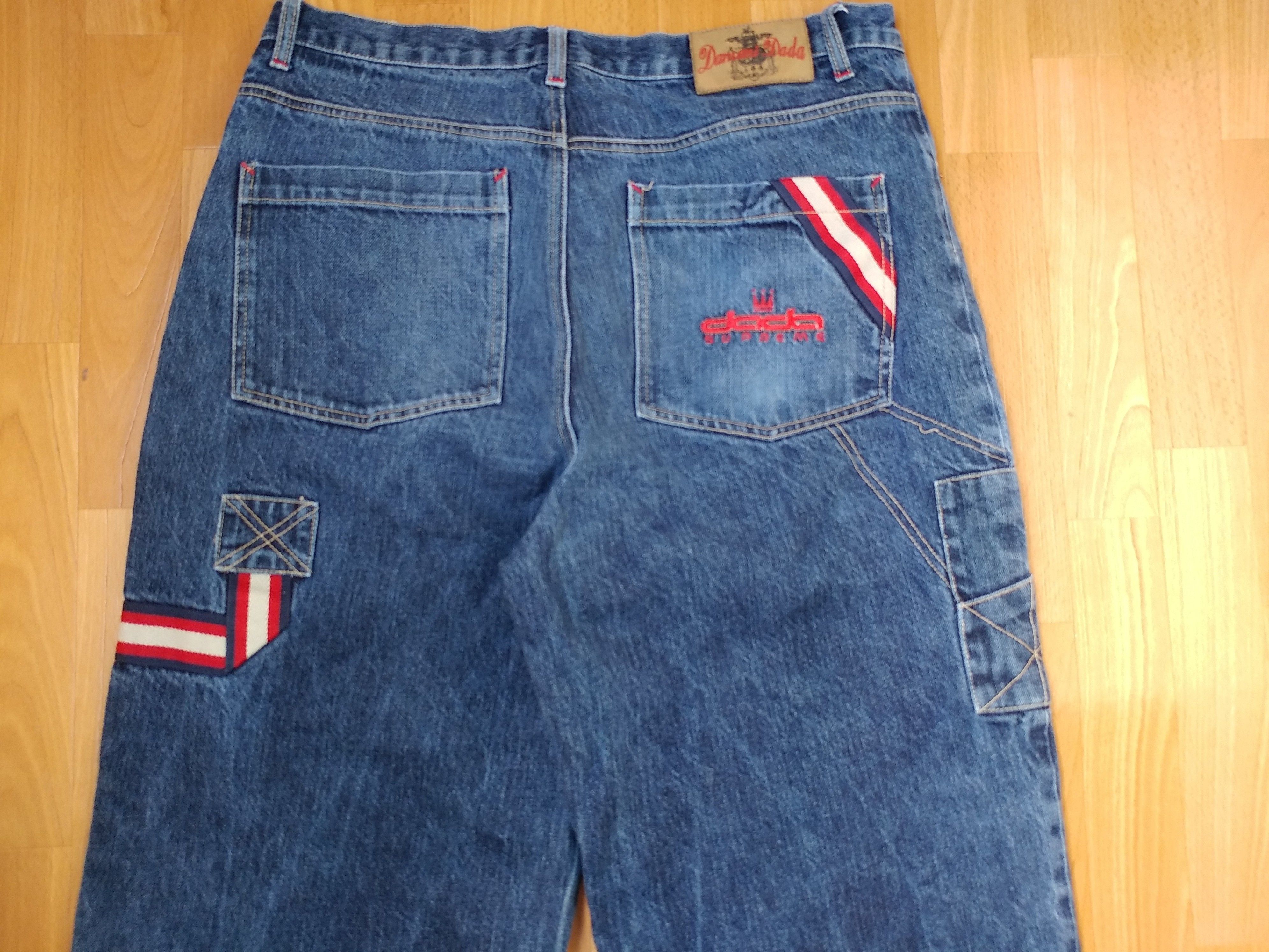 Damani Dada Damani Dada jeans, vintage baggy jeans, 90s hip hop size 36 Size US 36 / EU 52 - 3 Thumbnail