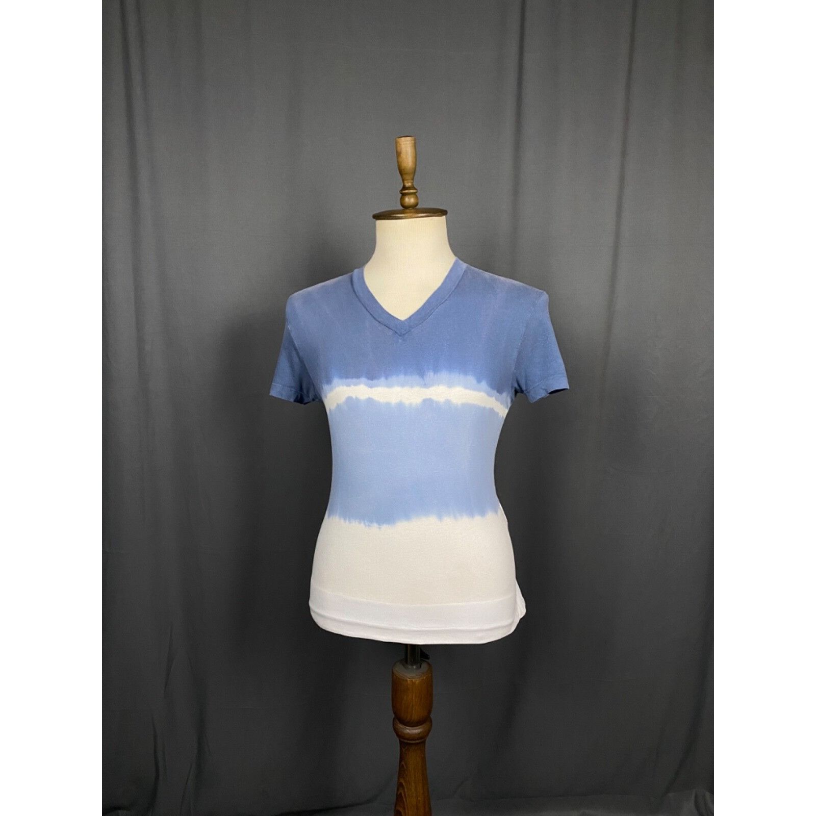 Dolce & Gabbana Dolce&Gabbana Men's Blue Distressed T-Shirt Size S Size US S / EU 44-46 / 1 - 3 Thumbnail