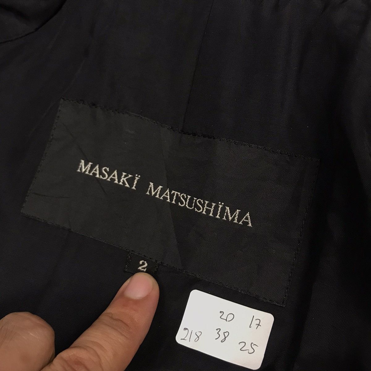 Japanese Brand × Masaki Matsushima MASAKI MATSUSHIMA MADE IN JAPAN BUTTON LONG JACKET Size US S / EU 44-46 / 1 - 12 Thumbnail