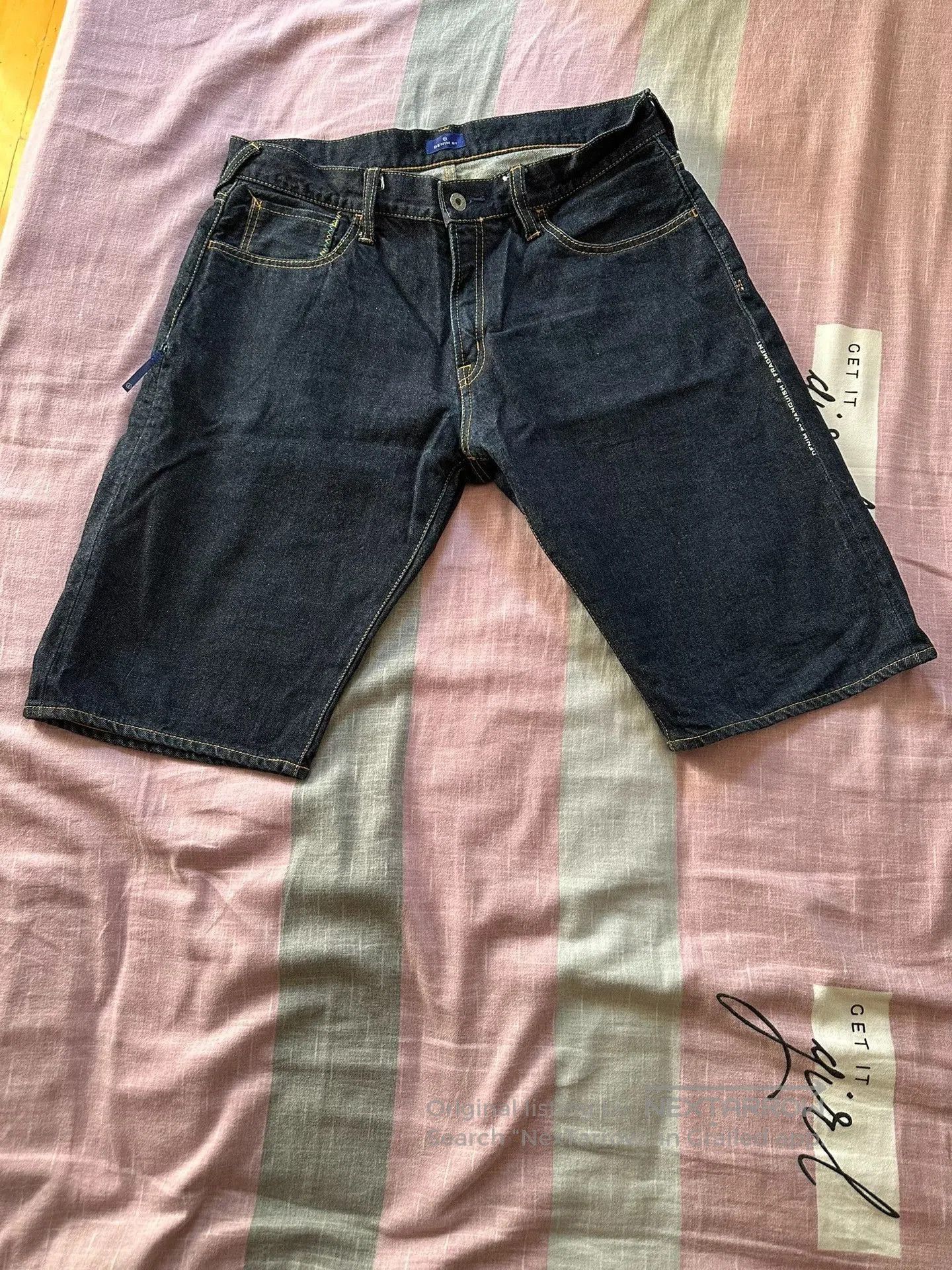 Vanquish Vanquish Denim Shorts. Size US 34 / EU 50 - 1 Thumbnail