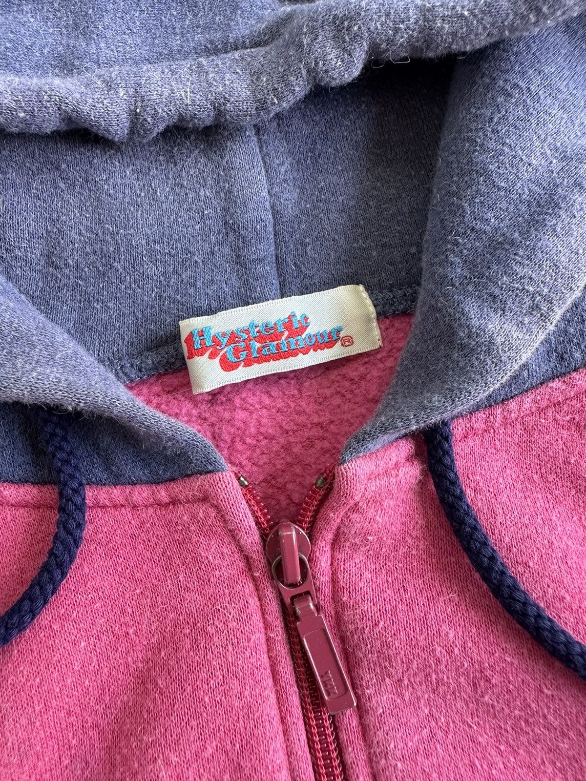Hysteric Glamour VINTAGE HYSTERIC GLAMOUR COLOUR BLOCK HOODIE Size US S / EU 44-46 / 1 - 11 Thumbnail