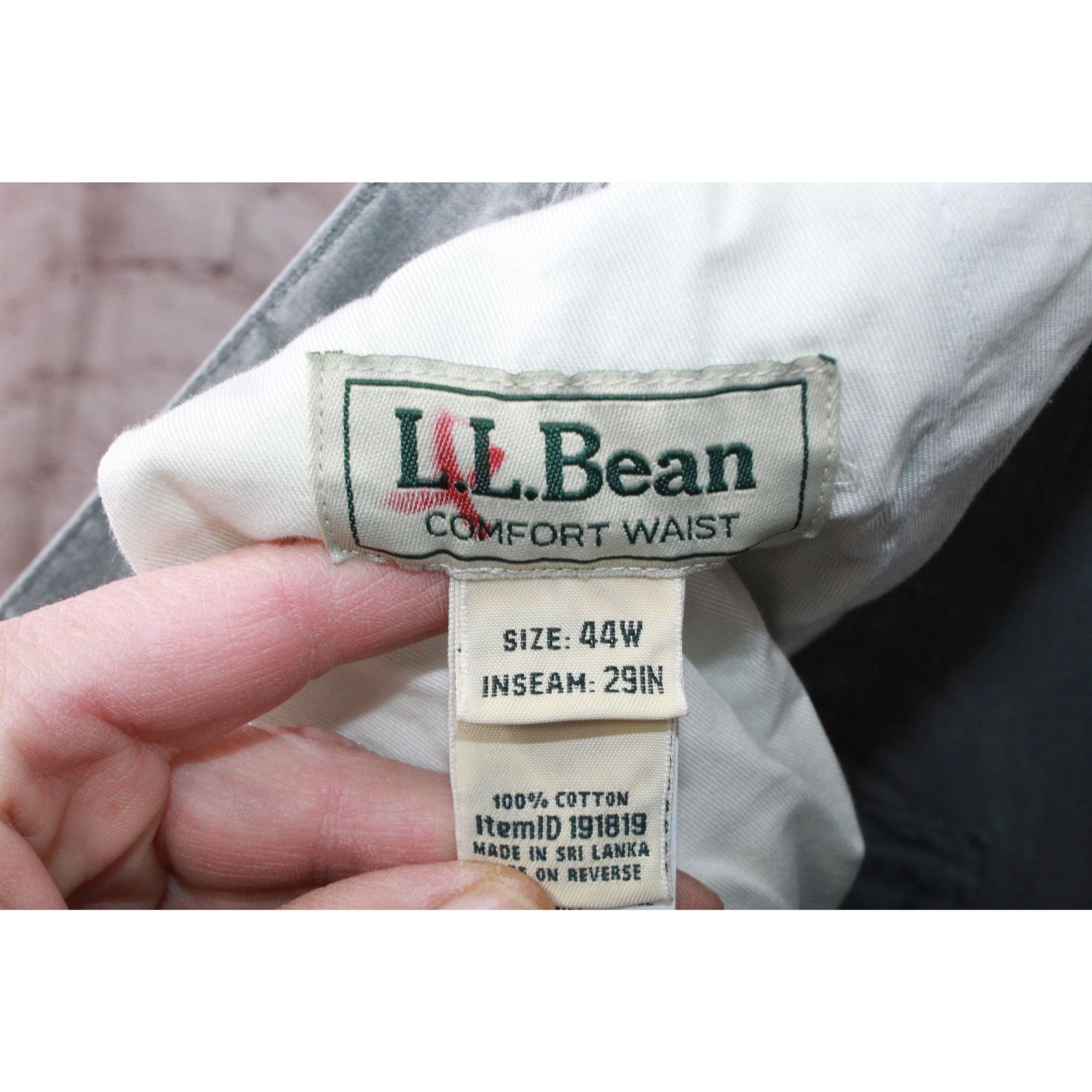L.L. Bean LL Bean Tropic Weight Cargo Pants Natural Fit Comfort Waist Size US 44 / EU 60 - 7 Thumbnail