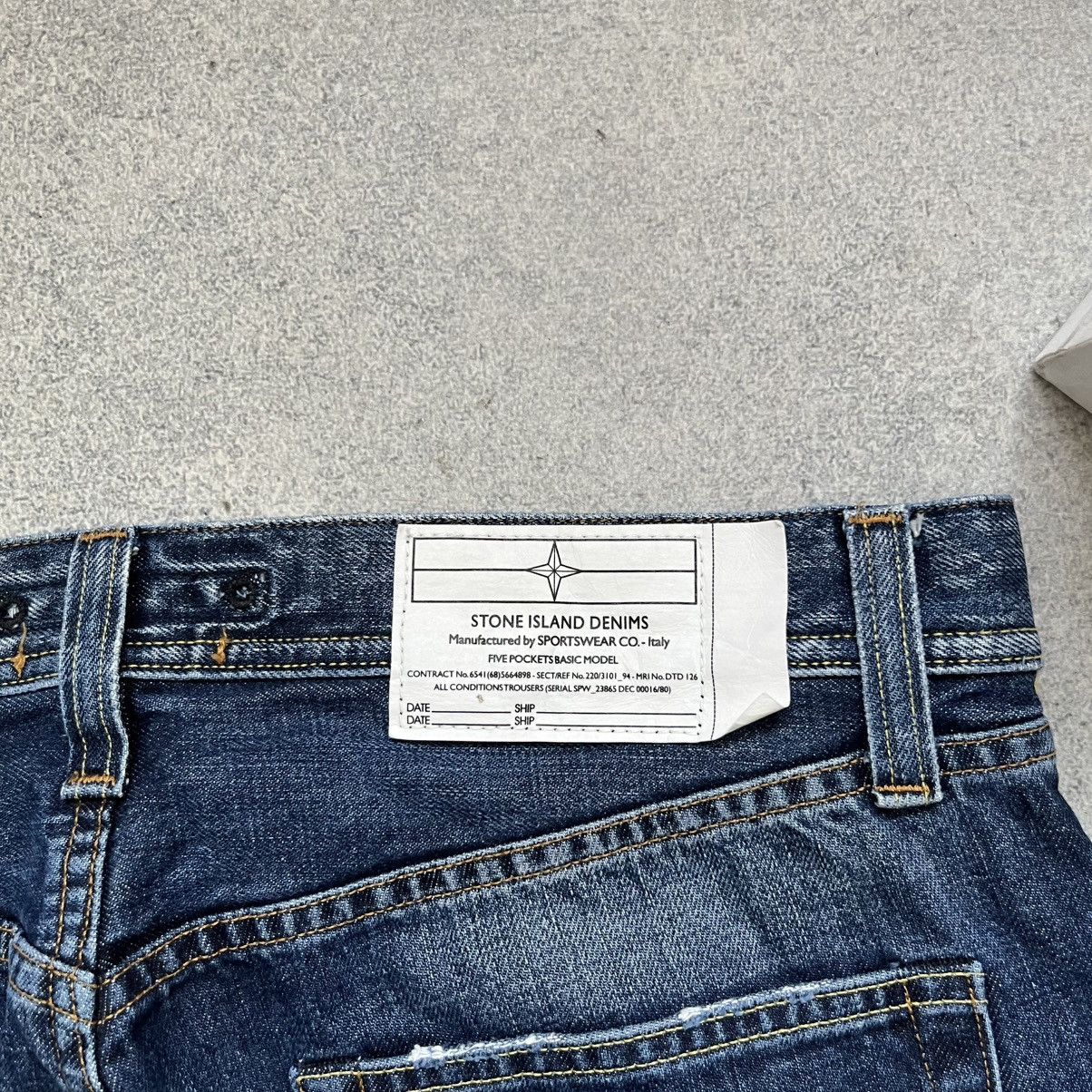 Stone Island Vintage Stone Island Denim Jeans Pants Size US 34 / EU 50 - 5 Thumbnail