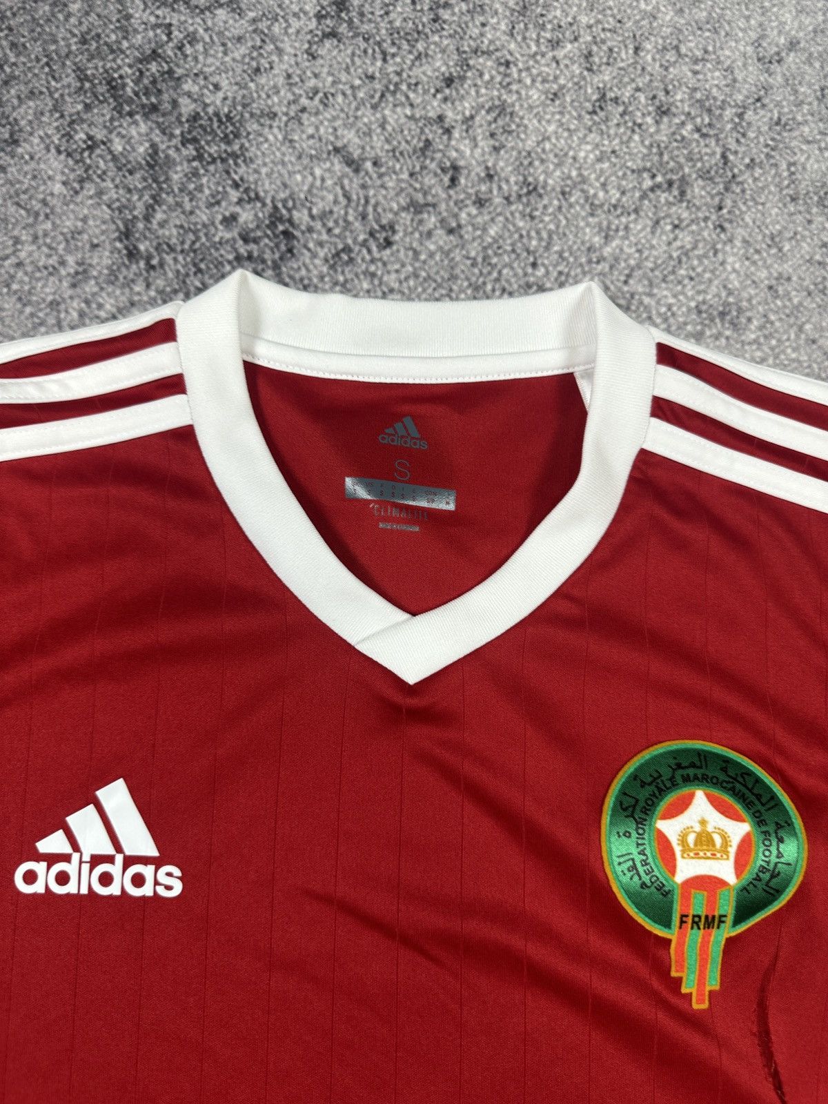 Adidas Adidas Morocco 18/19 Soccer Jersey Blokecore Rare Style S Size US S / EU 44-46 / 1 - 3 Thumbnail