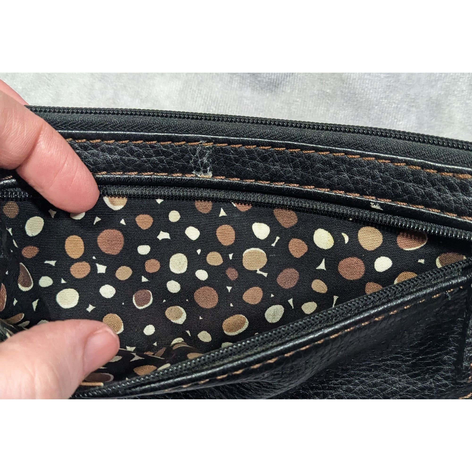 Brighton Vintage Brighton Embroidered Leather Wallet Size ONE SIZE - 11 Thumbnail