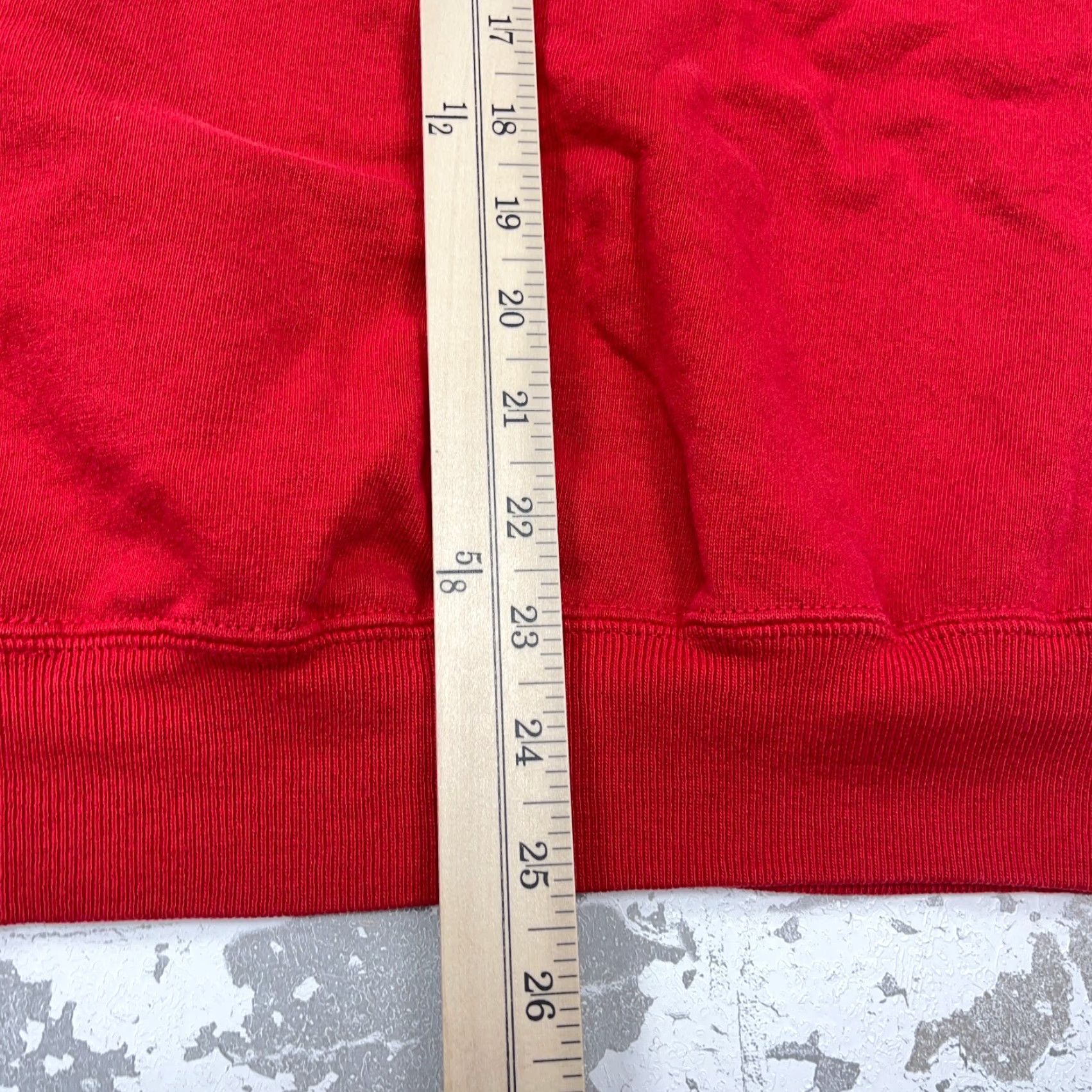 Jerzees VINTAGE Jerzees Sweatshirt Men XL Red Crew Neck 90s Y2K 50/50 Pullover Size US XL / EU 56 / 4 - 7 Thumbnail