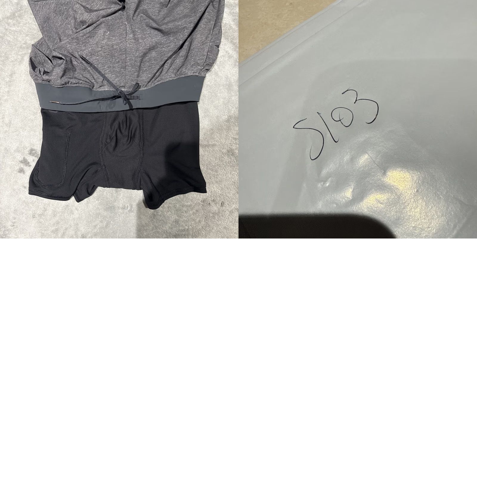 Lululemon Lululemon T.H.E Shorts Mens Medium Gray 9” Drawstring Lined Pockets Athletic Gym Casual Modern Outdoor Sports Size US 31 - 8 Thumbnail