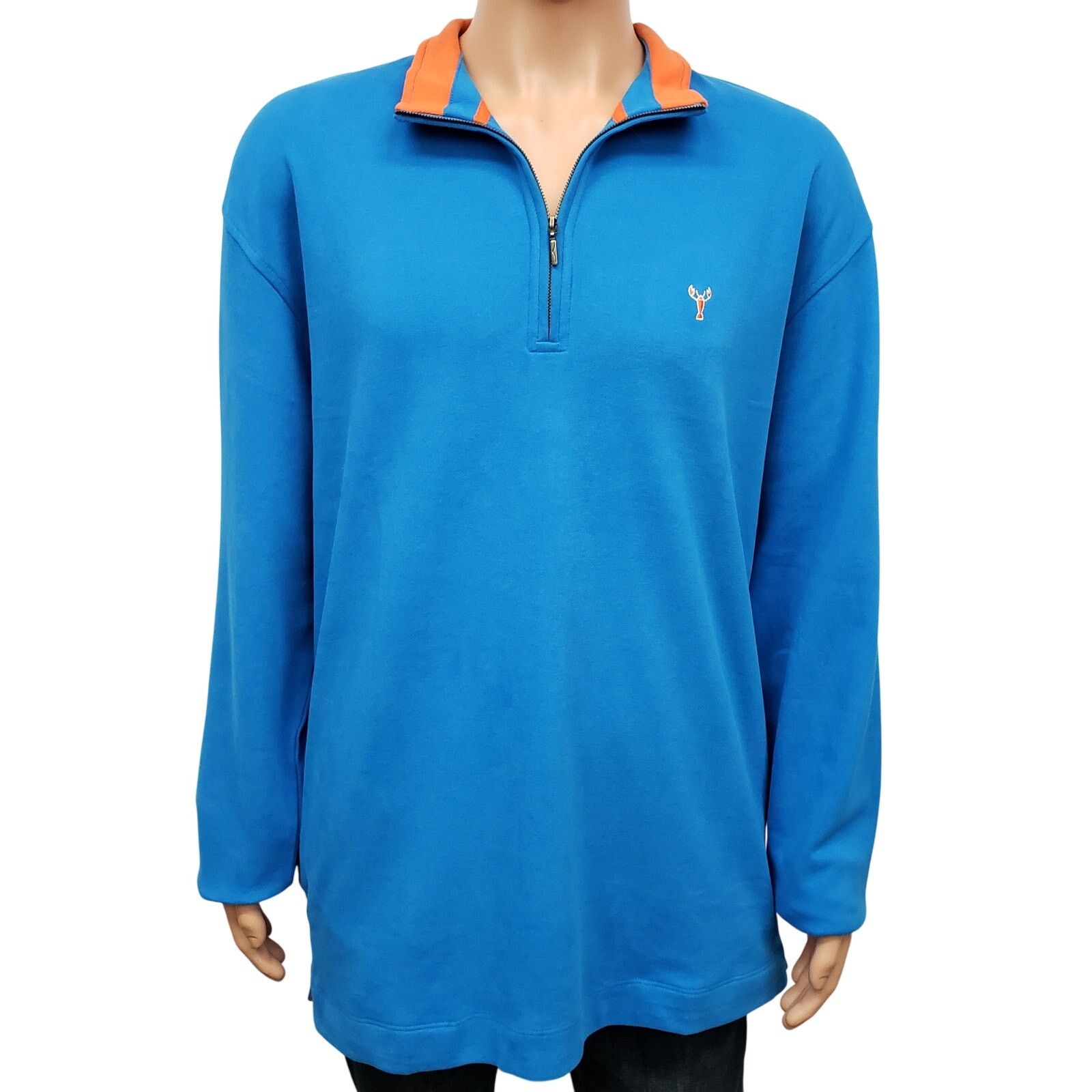 Other The Hamptons Harbor 1/4 Zip Sweatshirt XXL 2XL Pima $140 Size US XXL / EU 58 / 5 - 6 Thumbnail