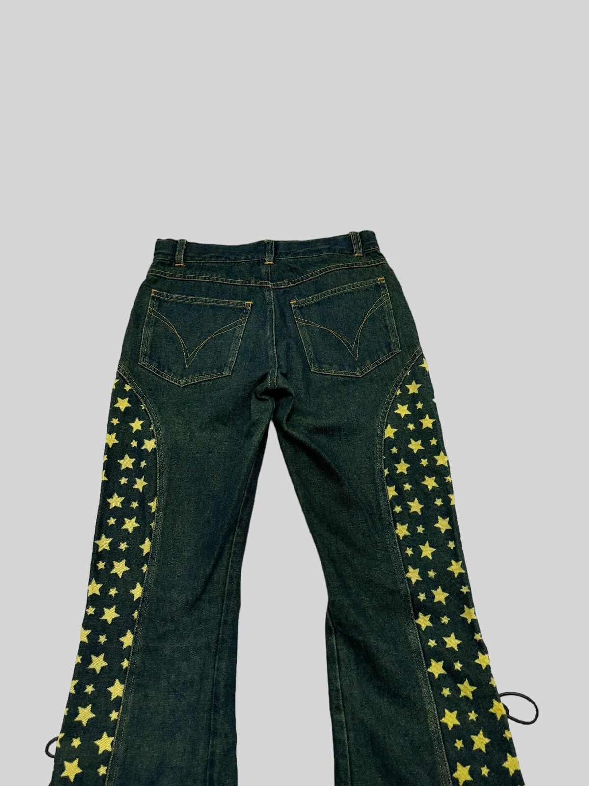 Hysteric Glamour FLARE K.GIRL HYSTERIC GLAMOUR STYLE LACES DENIM Size 24" / US 00 / IT 34 - 10 Thumbnail