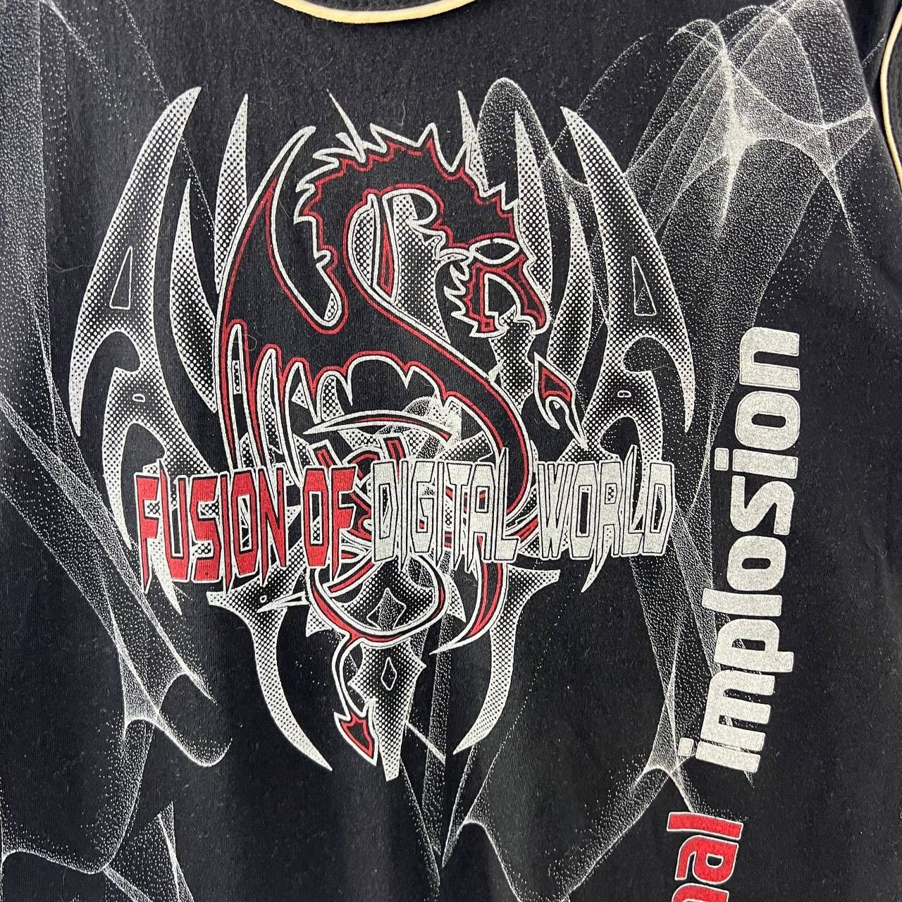 Vintage 90s Dragon Japanese Vintage Tribal Y2k Tee Tank Top Rock Size US M / EU 48-50 / 2 - 3 Thumbnail