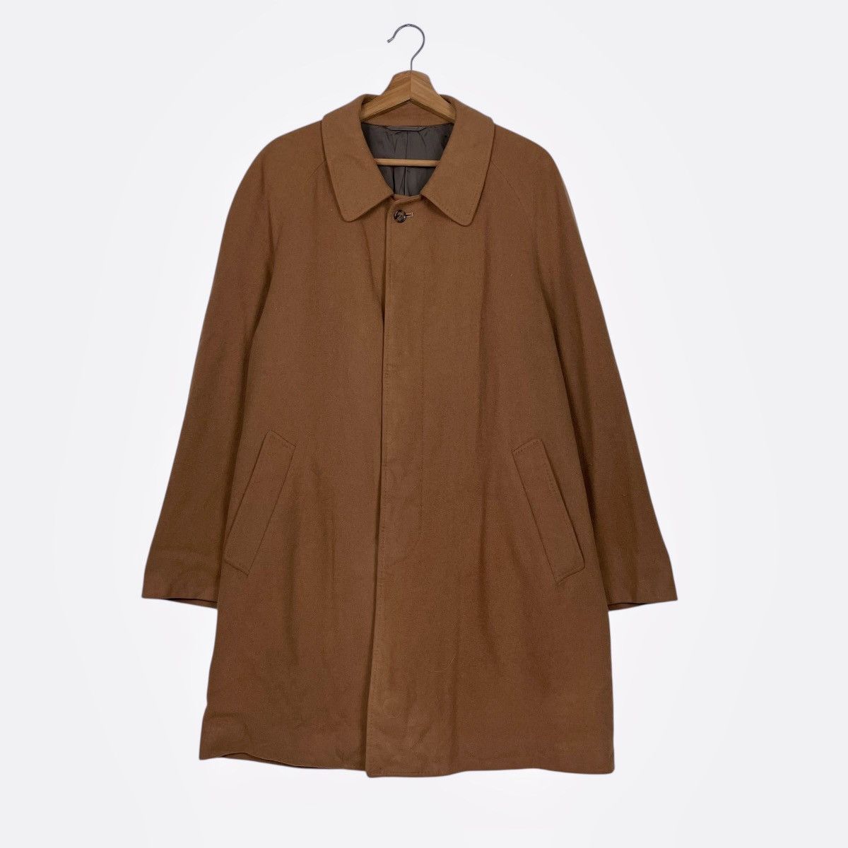 Aquascutum Aquascutum Of London Brown Wool Coat Size US M / EU 48-50 / 2 - 1 Thumbnail