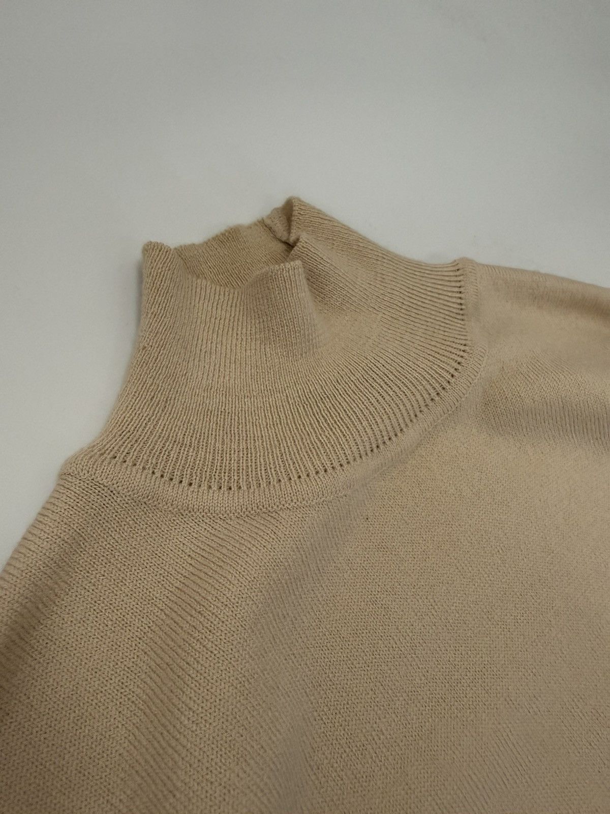 Issey Miyake 🔥 Issey Miyake Knit Sweater Turtle Neck Stretchable fit Size S / US 4 / IT 40 - 8 Thumbnail