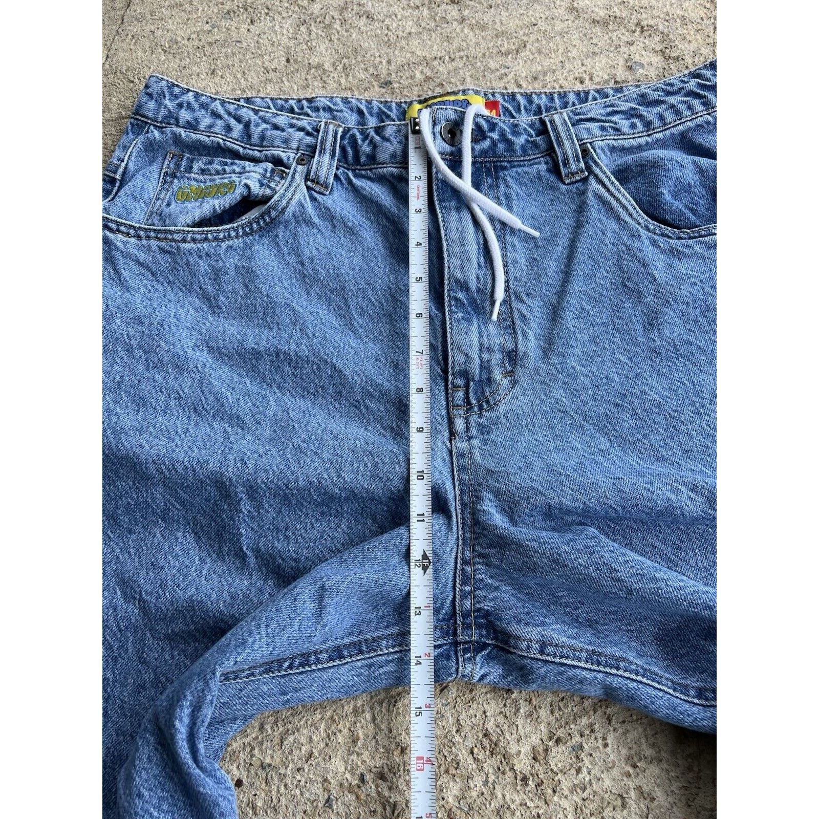 Empyre Empyre Relax Denim Embroidery Jeans JNCO Style Baggy 34x29 Size US 34 / EU 50 - 9 Thumbnail