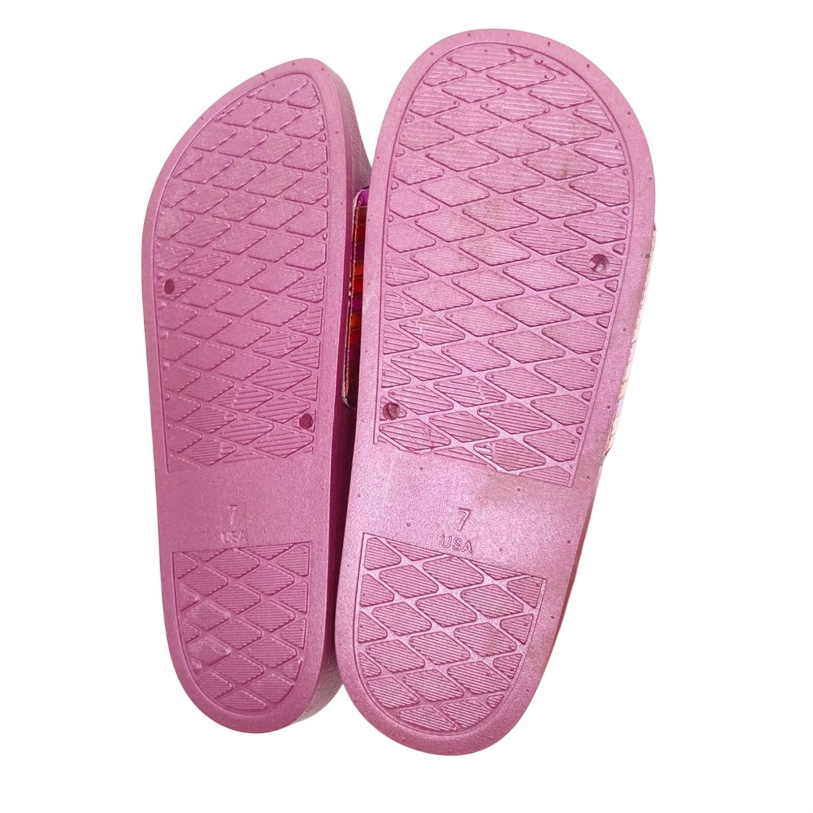 Other Kenneth Cole Reaction Pool Pipes Pink Slides Sz 7 Size US 7 / IT 37 - 4 Thumbnail
