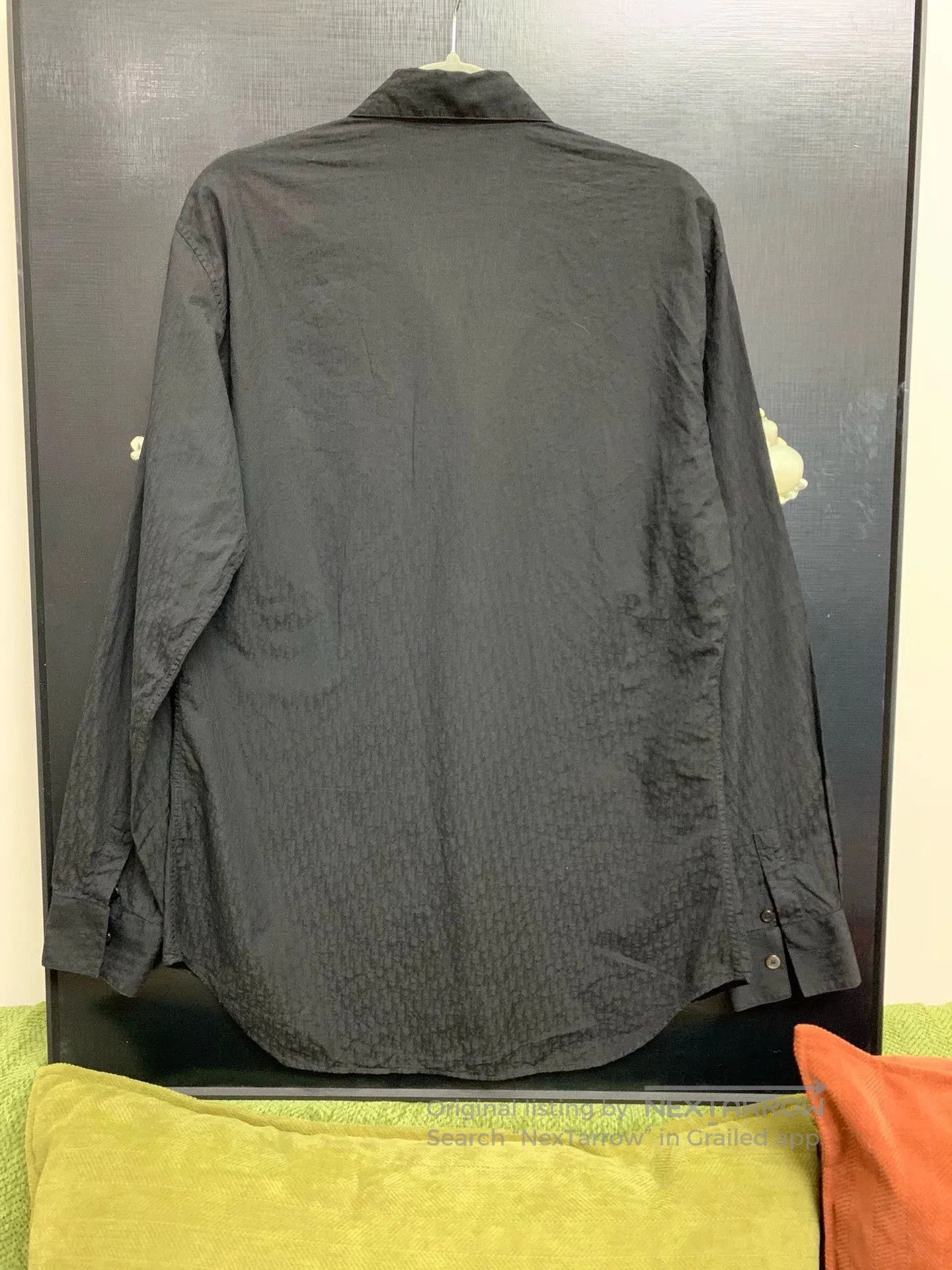 Dior dior black logo long sleeve casual shirt. Size US M / EU 48-50 / 2 - 3 Thumbnail