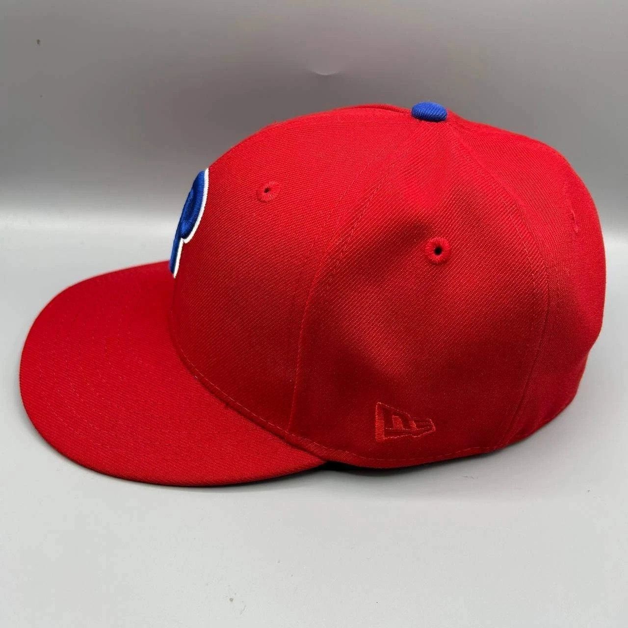 New Era Philadelphia Phillies Hat Men 7 1/4 MLB Fitted Cap Hatclub Size ONE SIZE - 5 Thumbnail