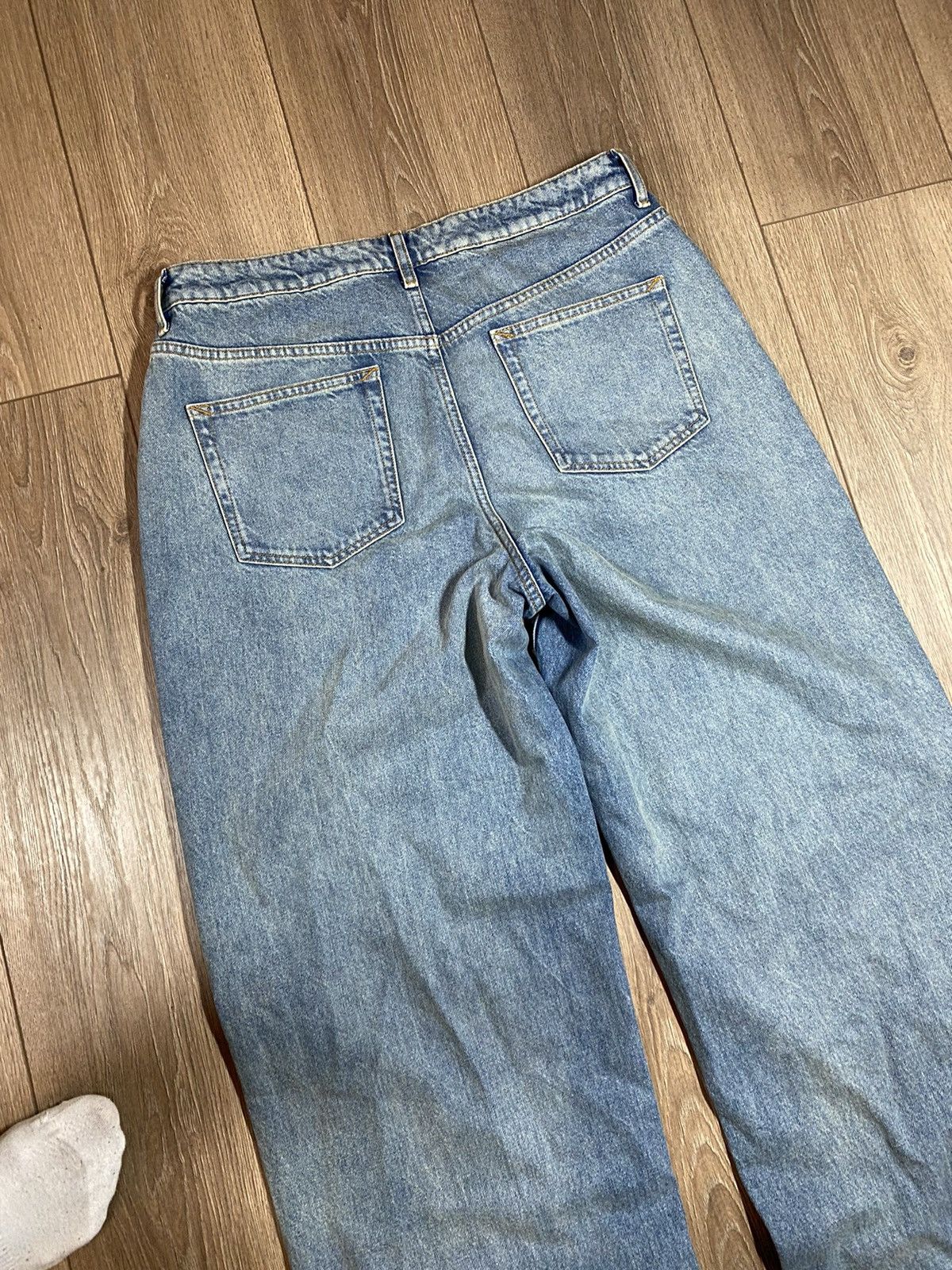 If Six Was Nine hidden season inside out baggy denim Size US 34 / EU 50 - 8 Thumbnail