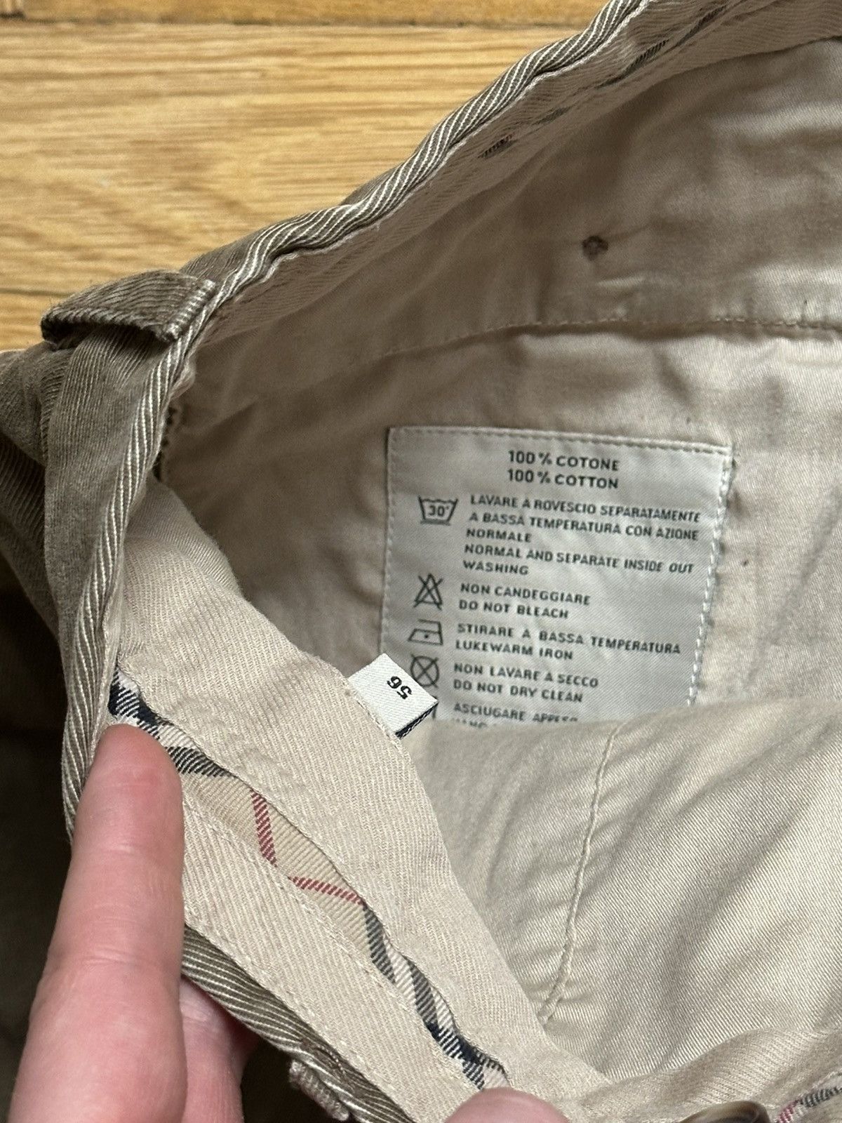 Burberry Burberry London Slim Fit Luxury 00s Rare Color Classic Pants Size US 36 / EU 52 - 6 Thumbnail