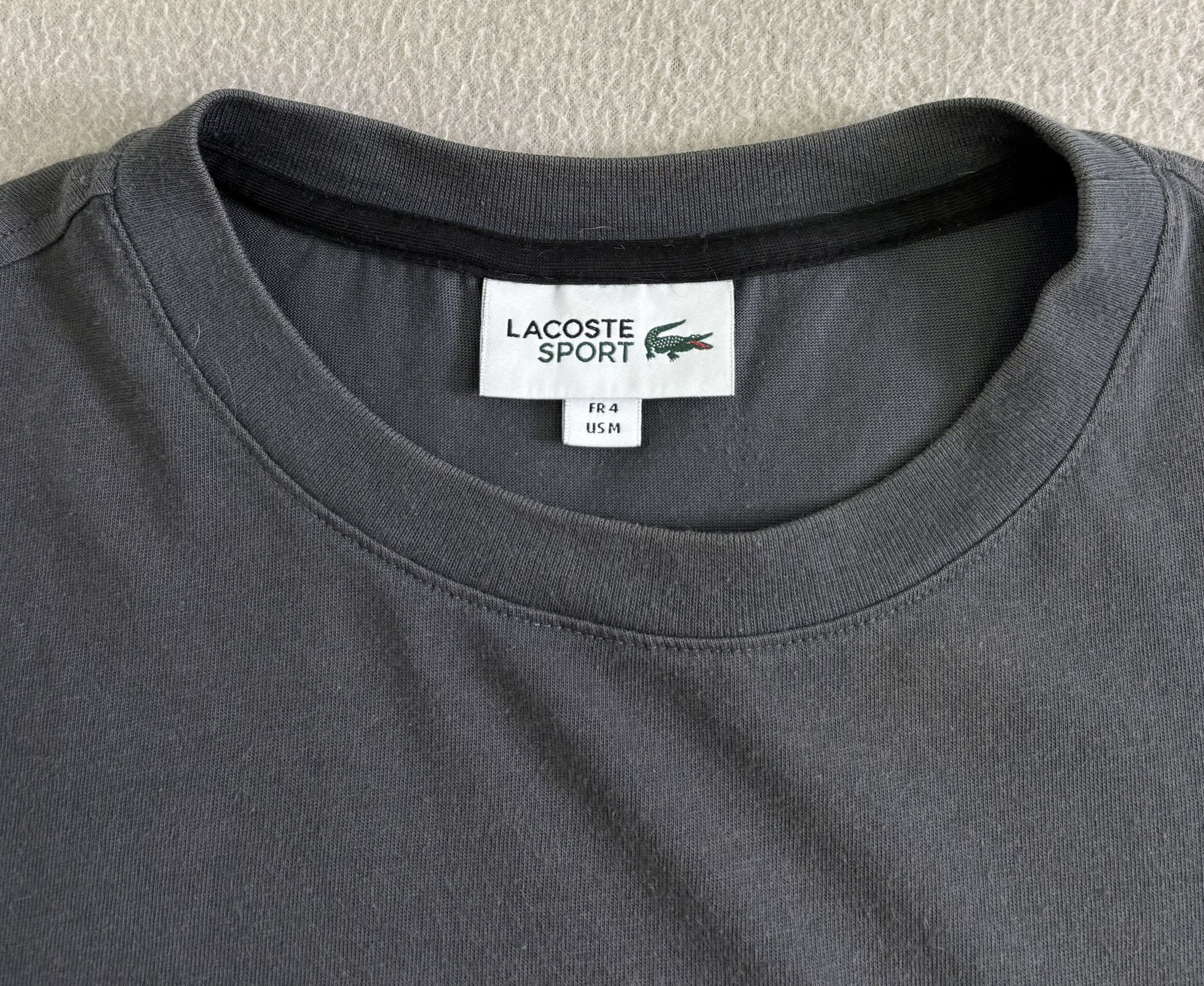 Lacoste Lacoste Sport T-Shirt Big Central Logo Medium Size US M / EU 48-50 / 2 - 13 Thumbnail